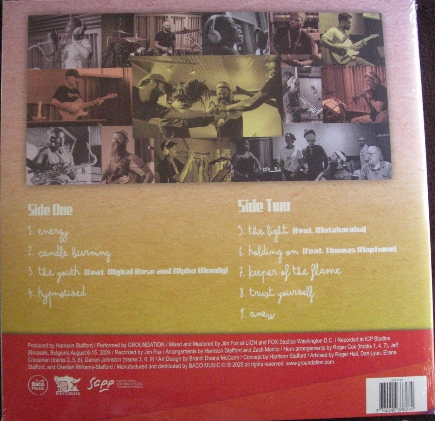 Groundation - Candle Burning Vinyl, LP, Album