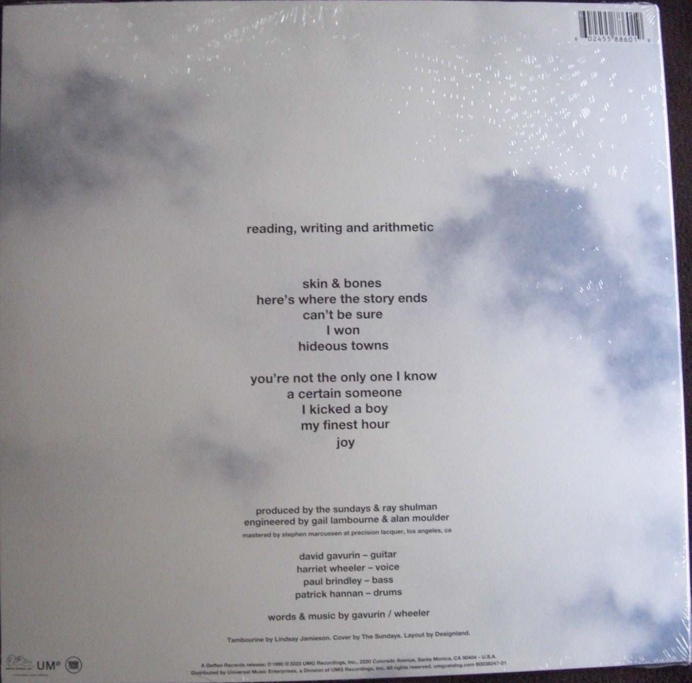 The Sundays – Reading, Writing And Arithmetic Vinyl, LP, Album, Limited Edt grey