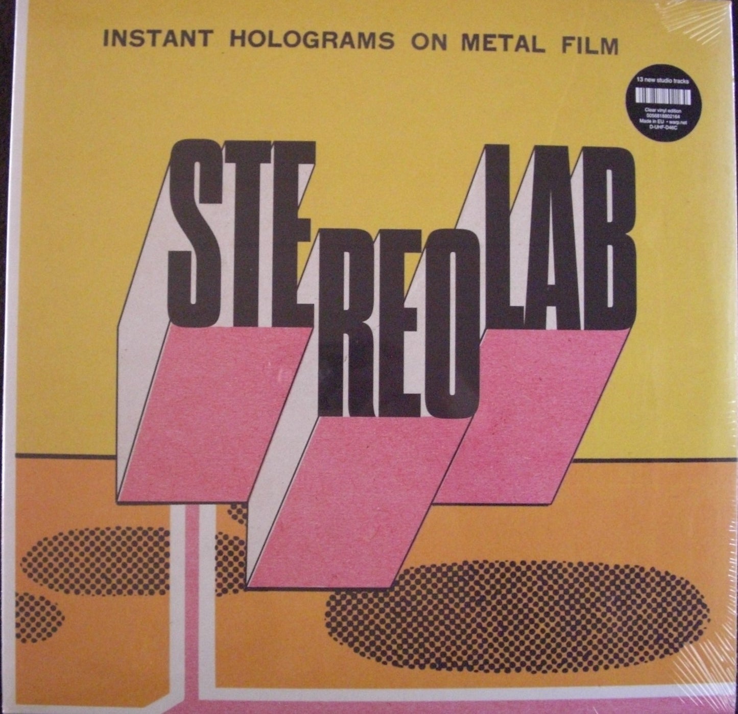 Stereolab - Instant Holograms On Metal Film 2x Vinyl, LP, Album clear