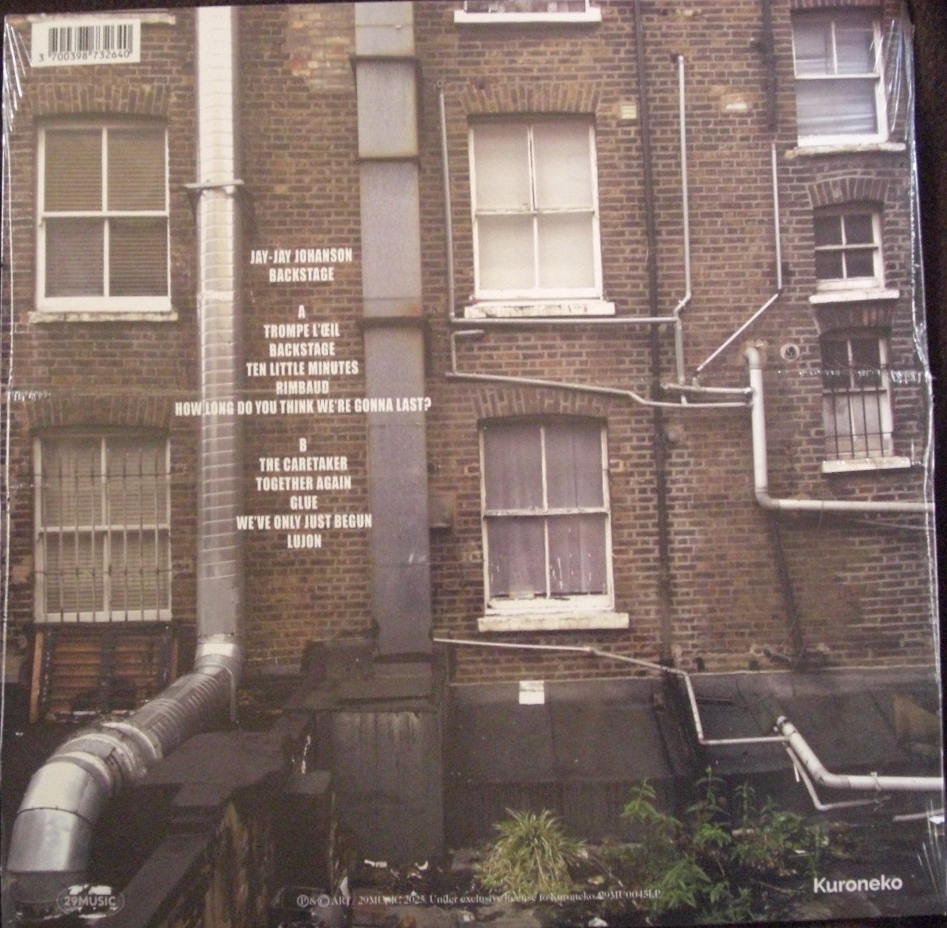 Jay-Jay Johanson – Backstage Vinyl, LP, Album