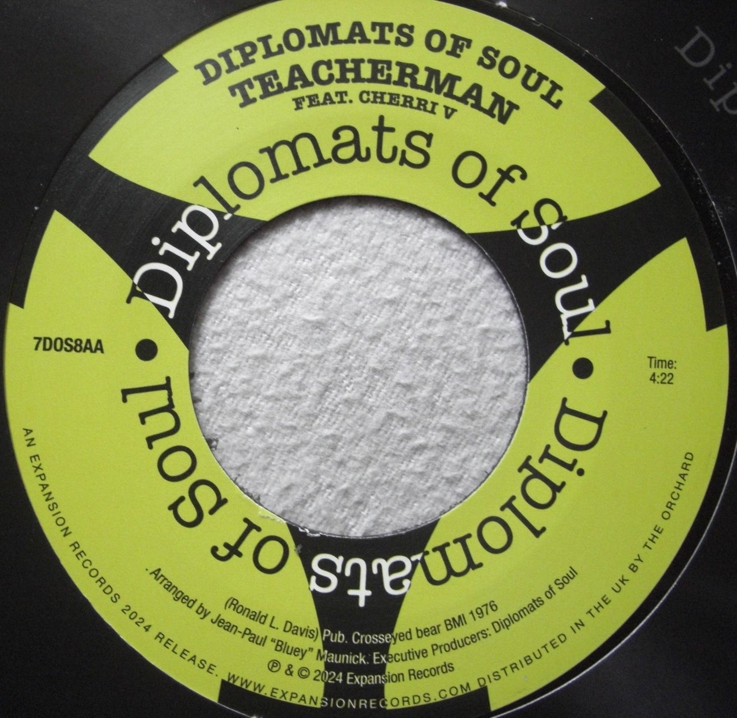 Diplomats Of Soul – I Love You / Teacherman Vinyl, 7"