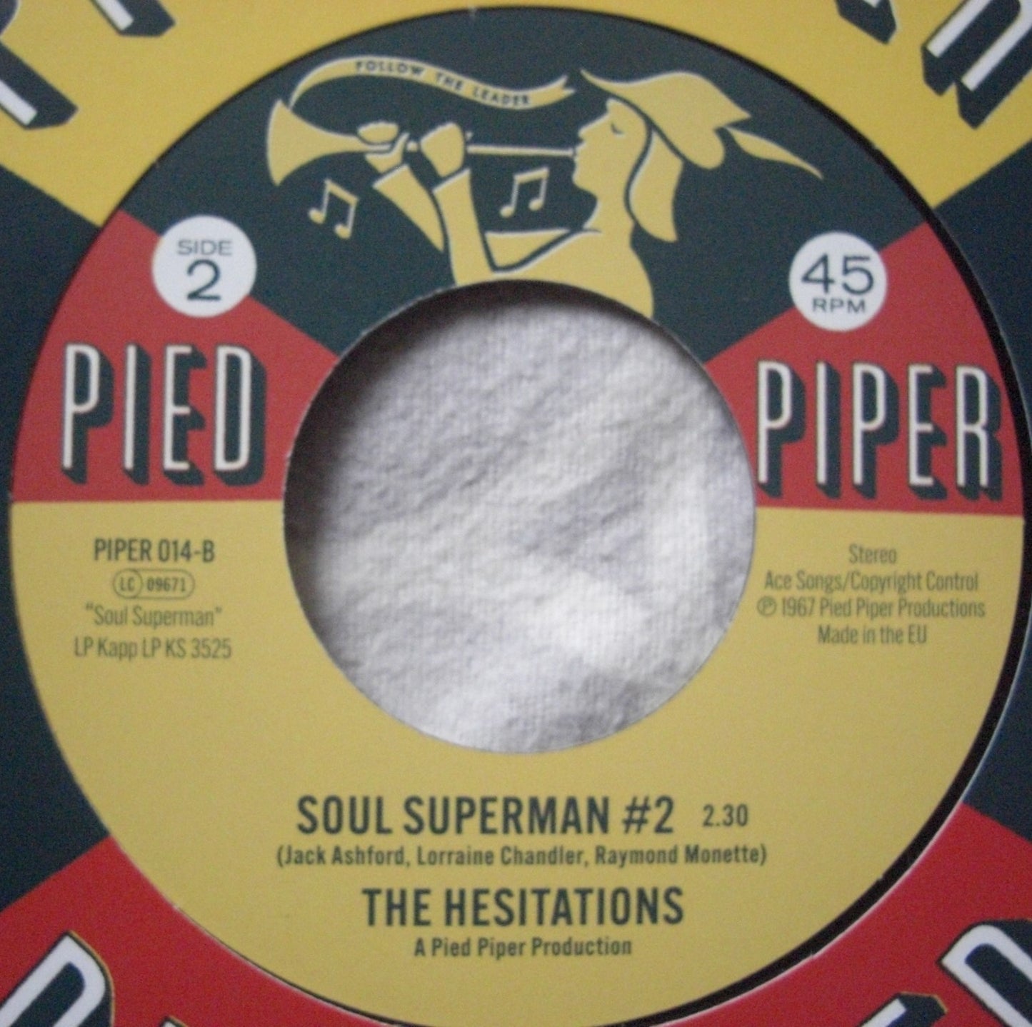 The Hesitations – That's What Love Is / Soul Superman #2 Vinyl, 7"