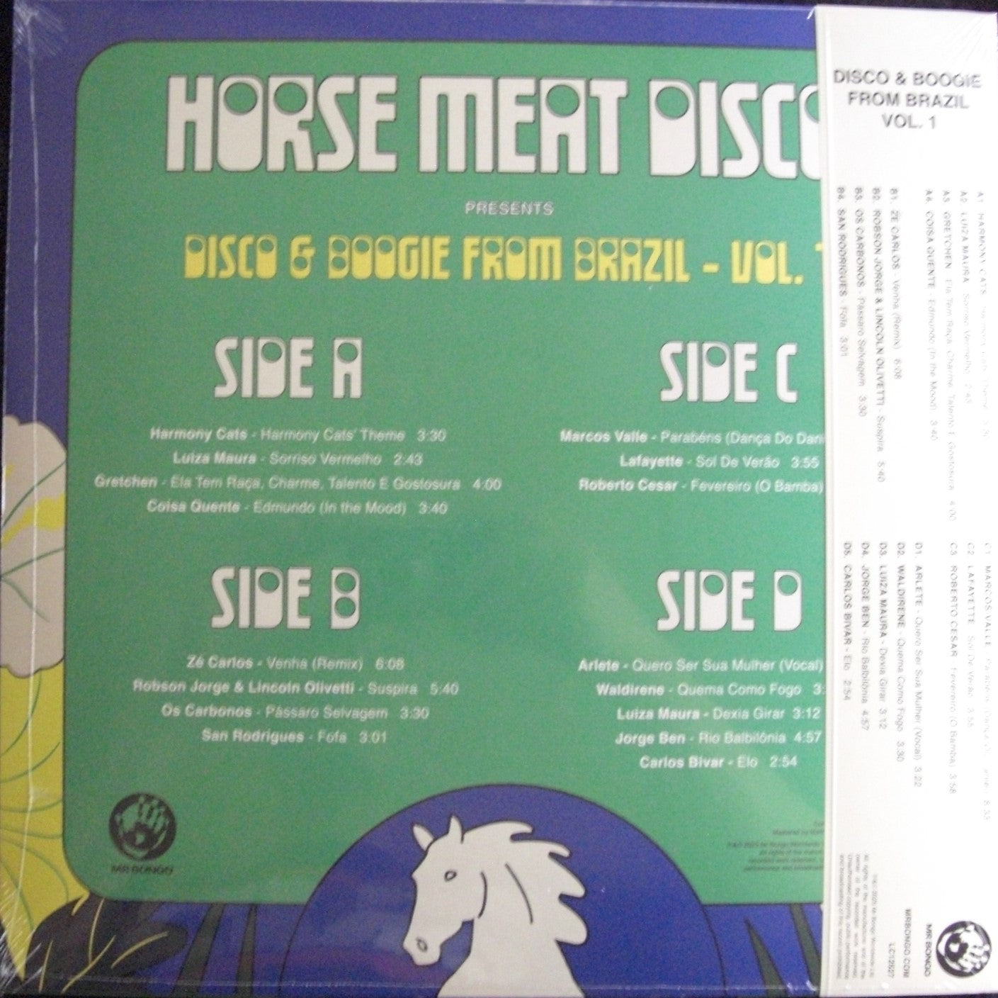 Horse Meat Disco – Disco & Boogie From Brazil Vol.1 Vinyl, 2xLP, Compilation