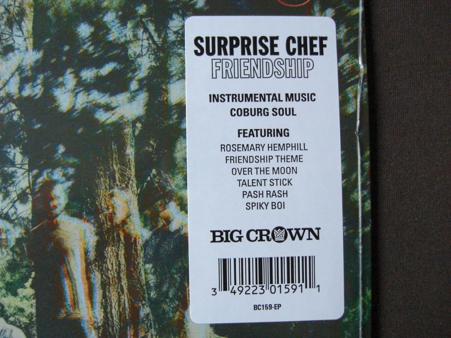 Surprise Chef – Vinilo de la Amistad, 12", EP negro