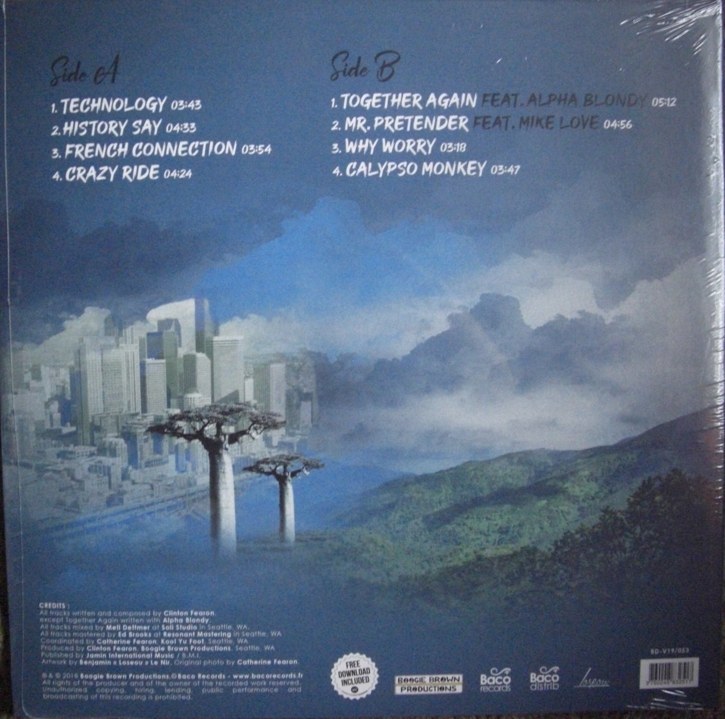 Clinton Fearon – History Say Vinyl, LP, Album