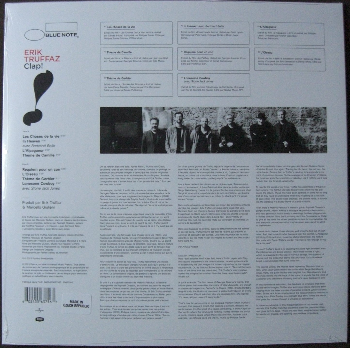 Erik Truffaz – Clap! Vinyl, LP, Album
