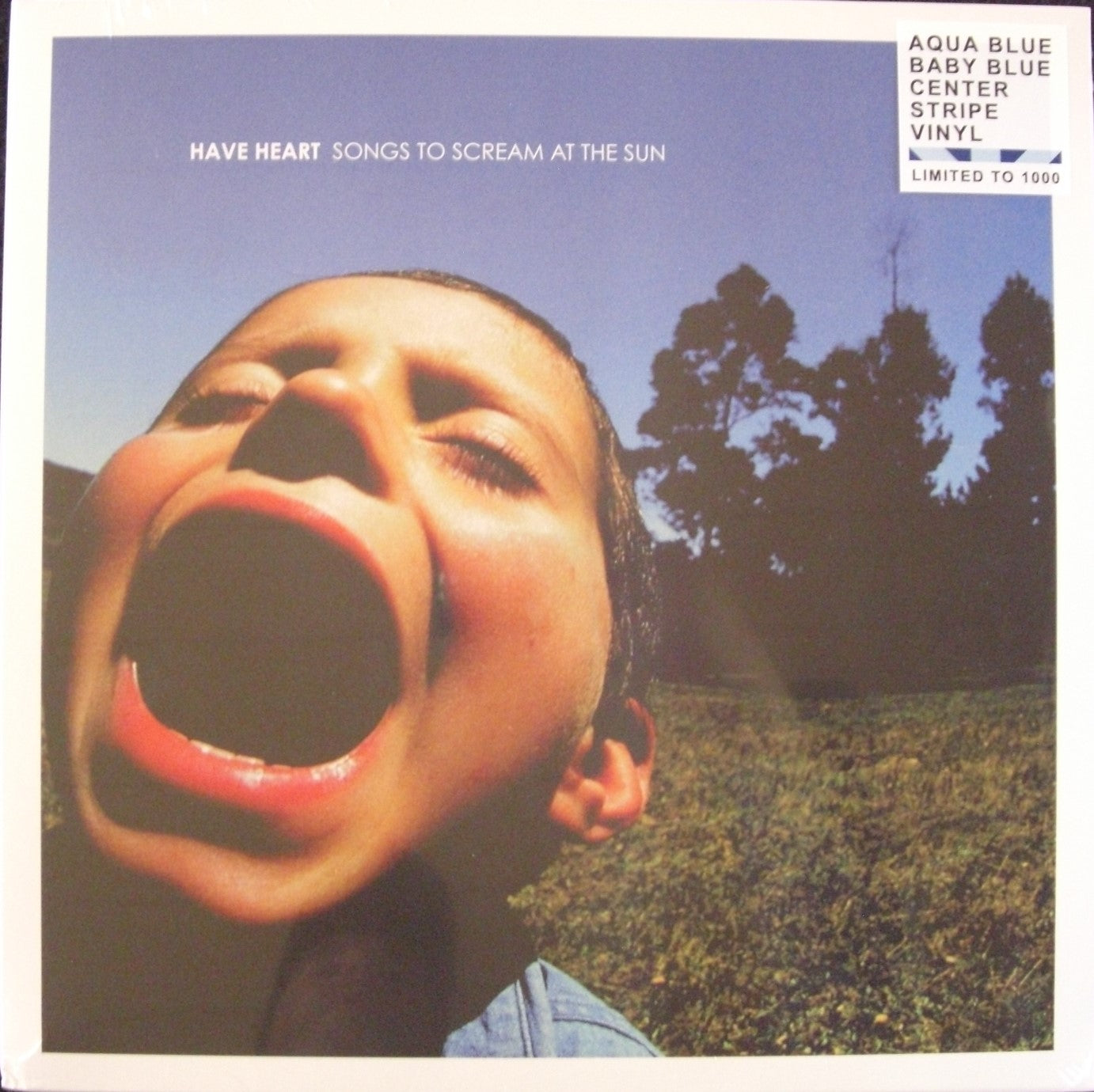 Have Heart – Songs To Scream At The Sun Vinyl, LP, Album, Reissue, Aqua/ Baby blue