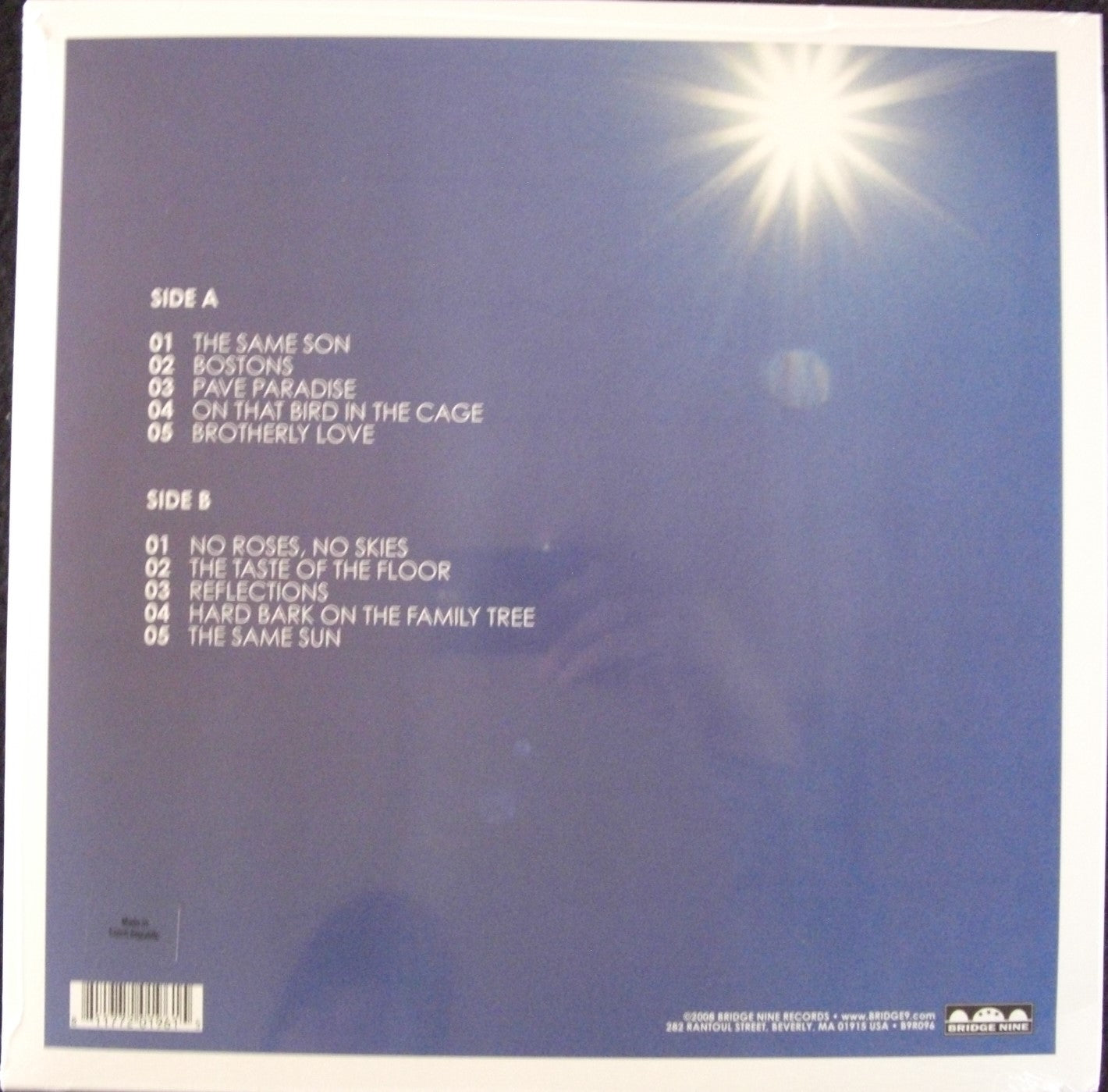Have Heart – Songs To Scream At The Sun Vinyl, LP, Album, Reissue, Aqua/ Baby blue