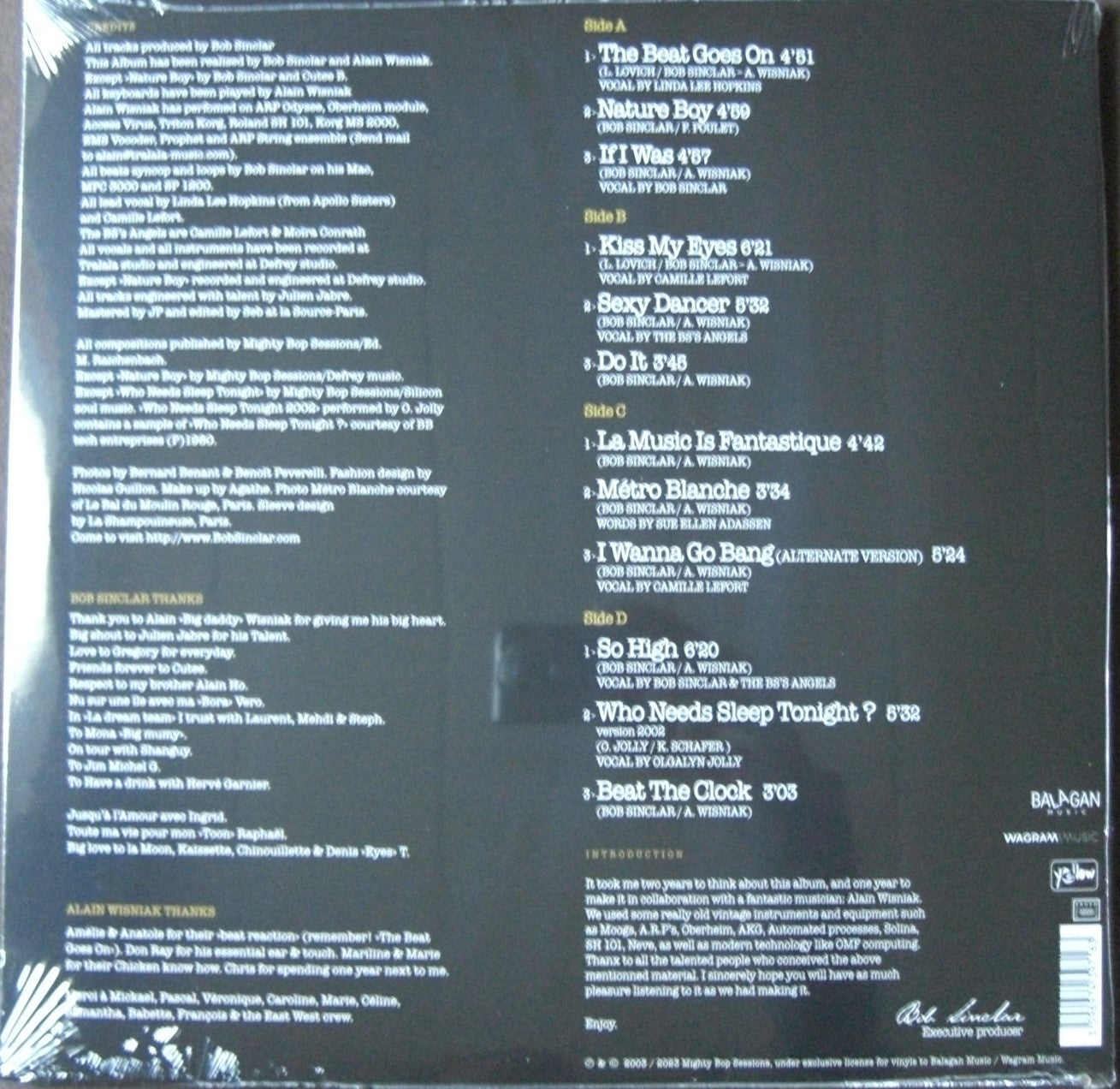 Bob Sinclar – III Vinyl 2x LP, Album