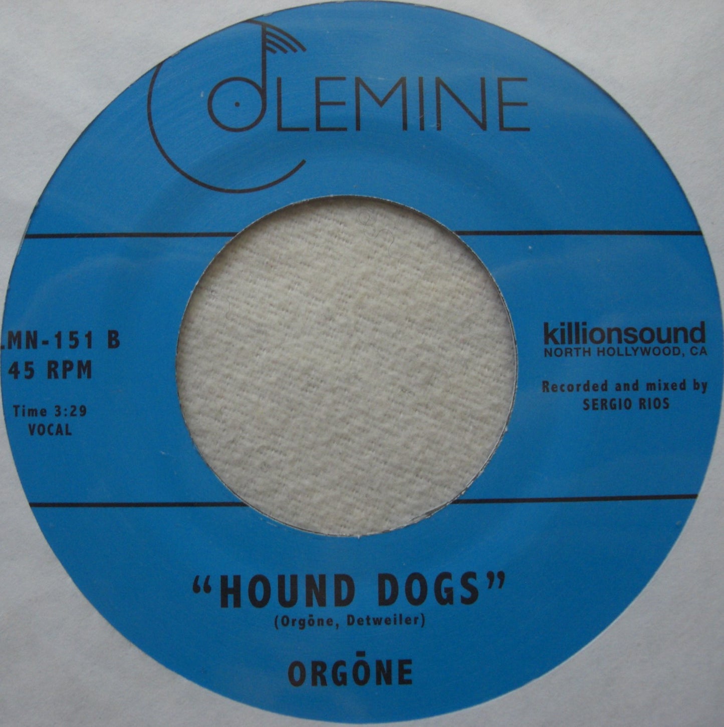 Orgone – Big Day / Hound Dogs Vinyl, 7"