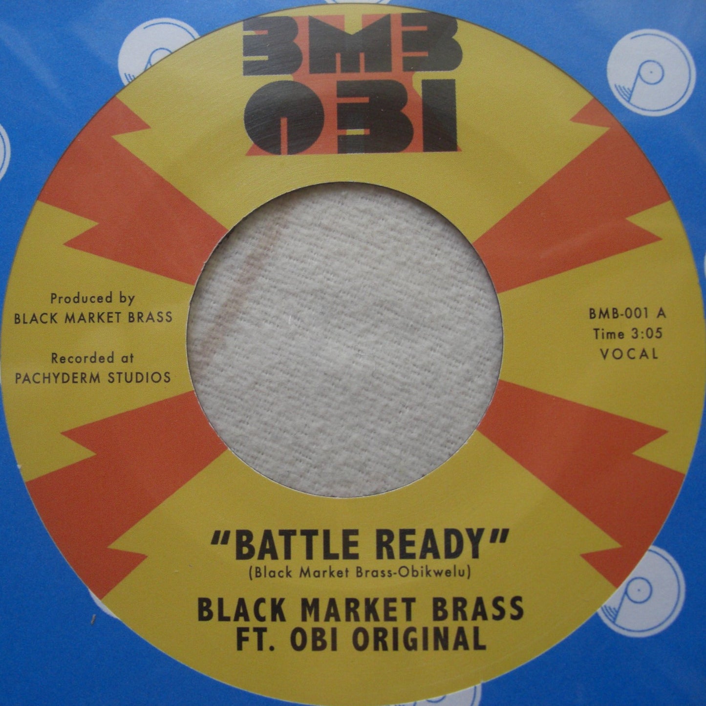 Black Market Brass Ft. Obi Original – Battle Ready / What You Make It Vinyl, 7"