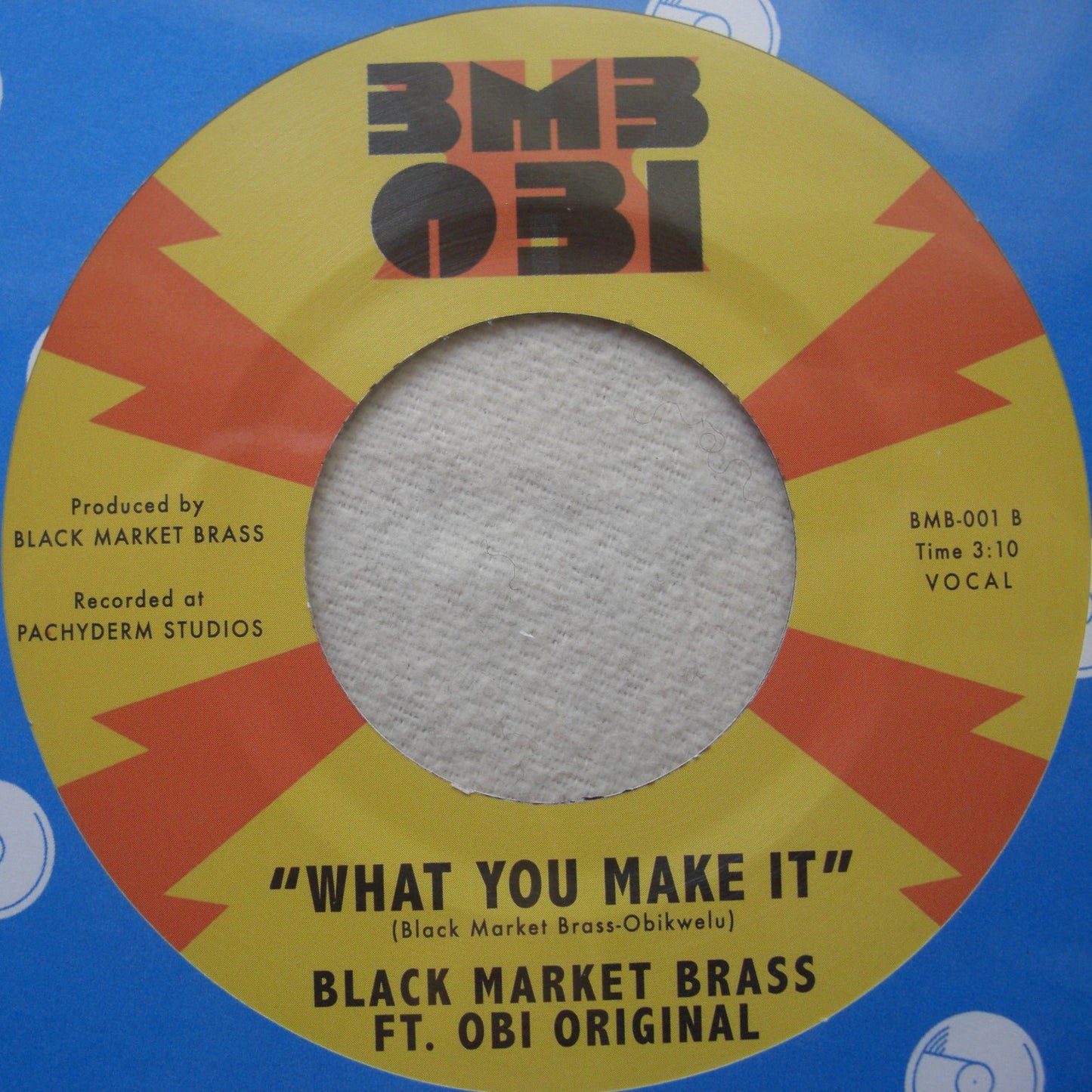 Black Market Brass Ft. Obi Original – Battle Ready / What You Make It Vinyl, 7"