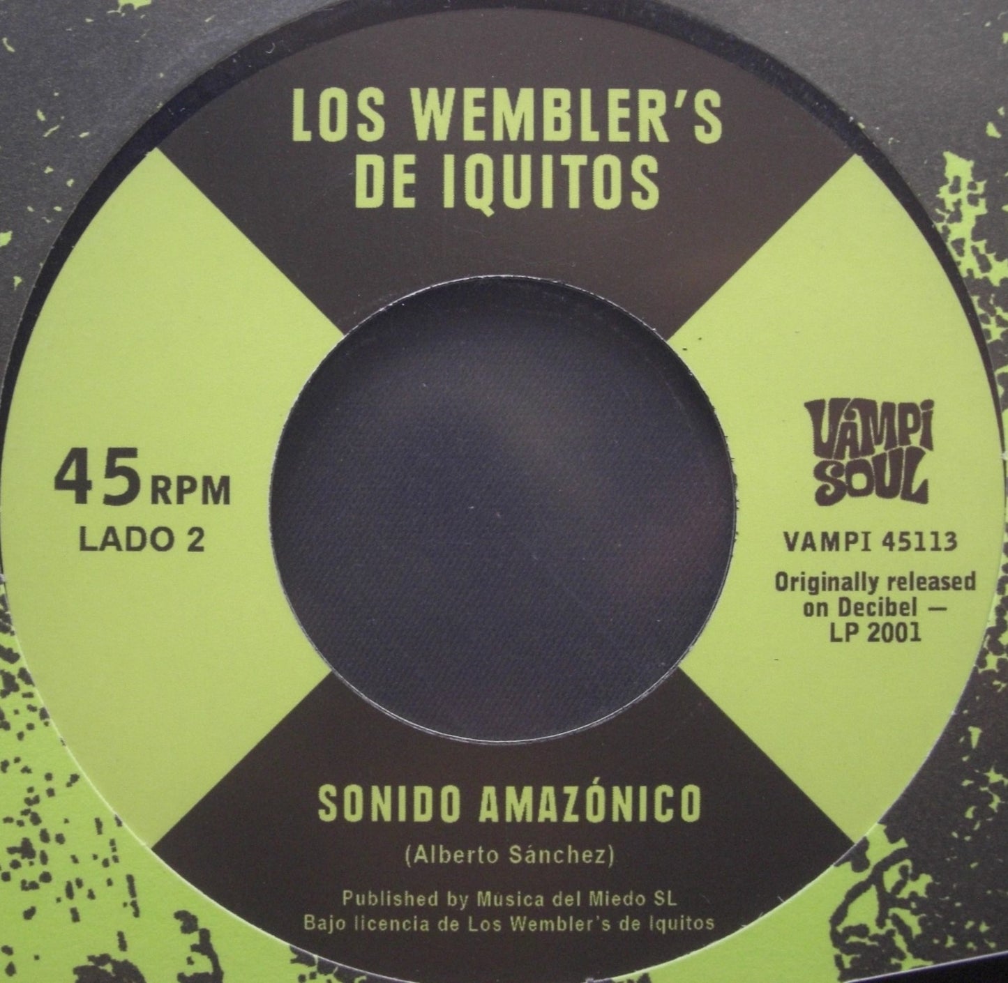Ranil Y Su Conjunto Tropical / Los Wembler's De Iquitos – Sonido Amazónico Vinyl, 7"