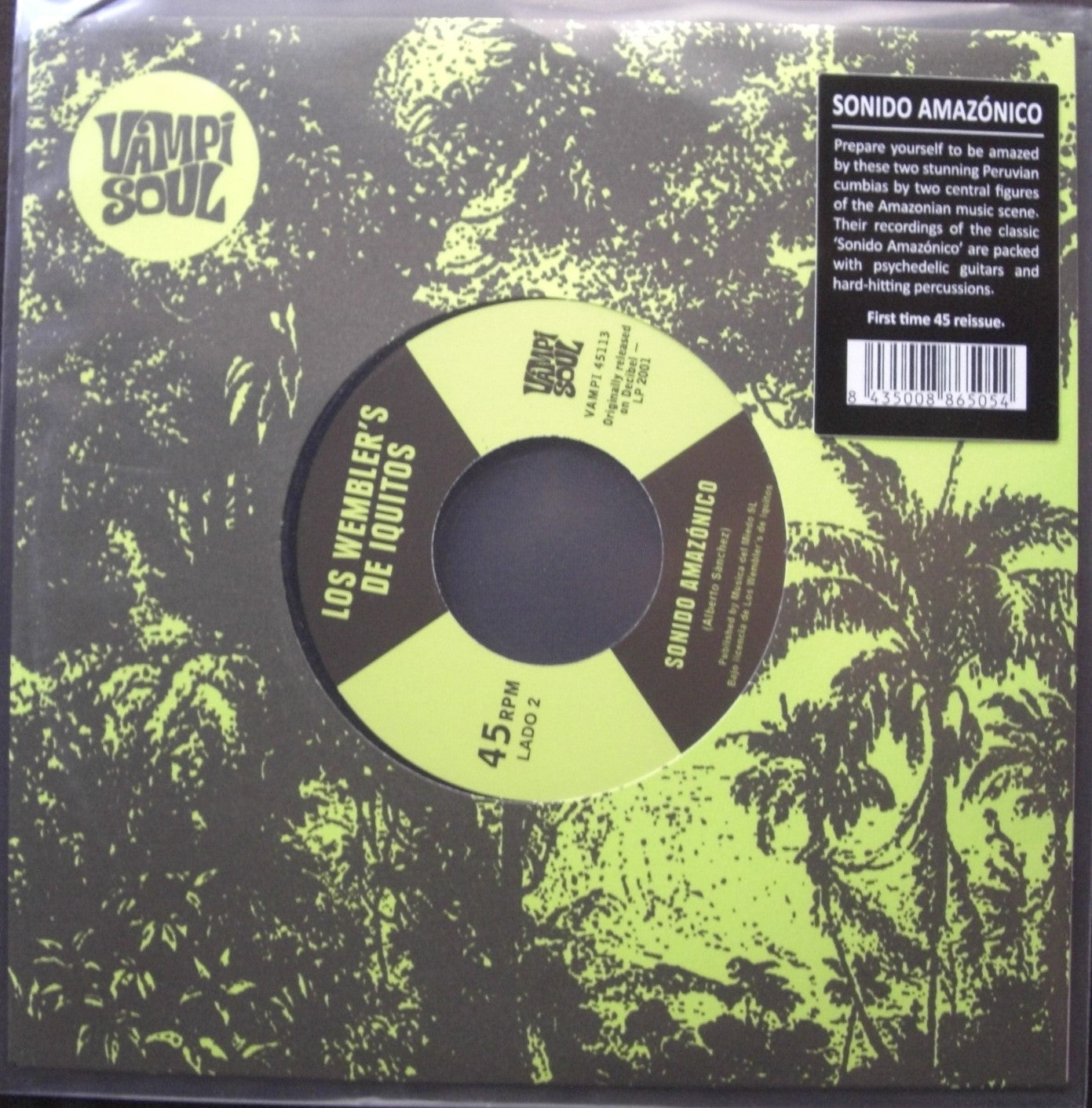 Ranil Y Su Conjunto Tropical / Los Wembler's De Iquitos – Sonido Amazónico Vinyl, 7"