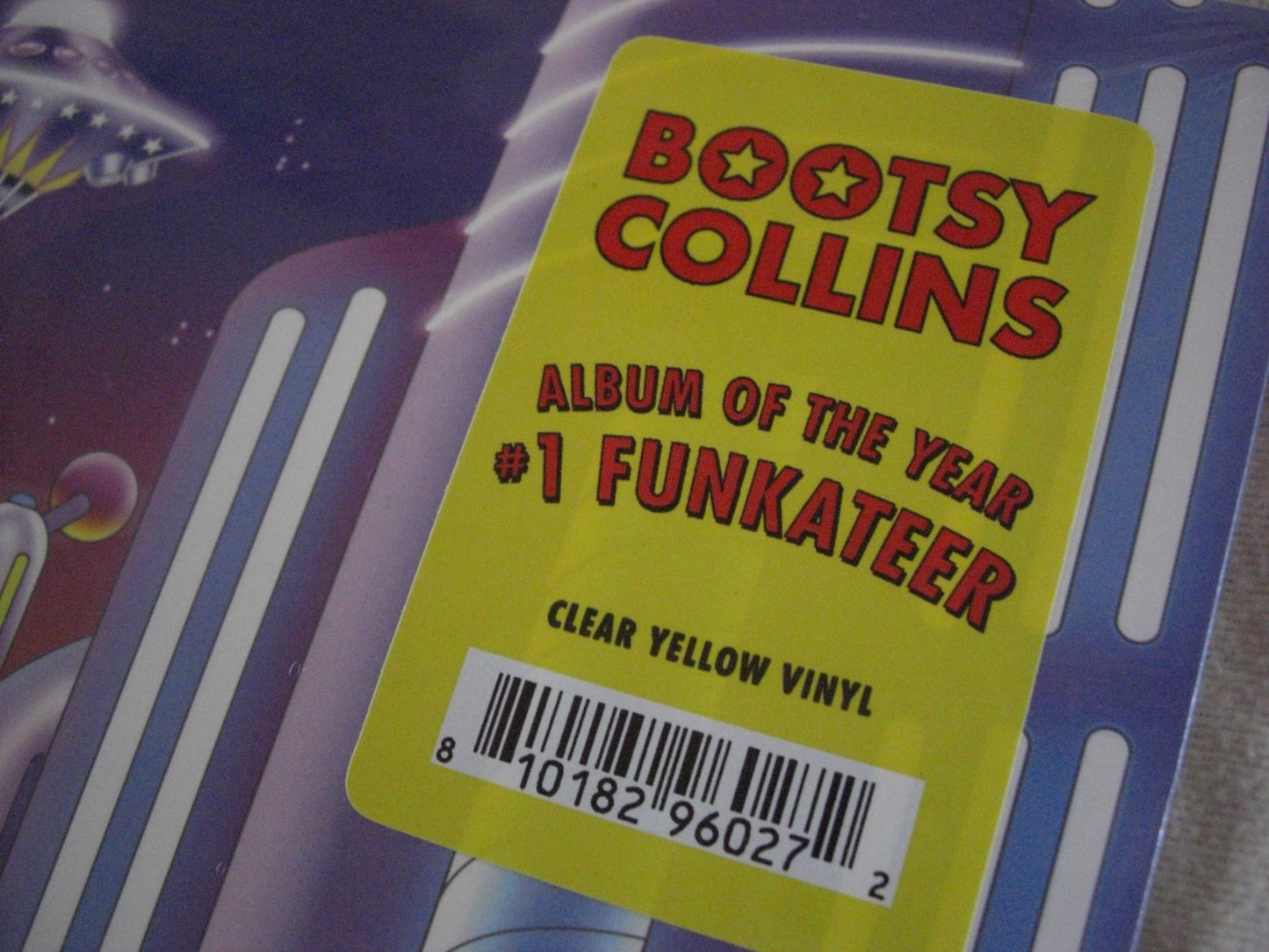 Bootsy Collins – Album Of The Year #1 Funkateer 2x Vinyl, LP, Album clear-yellow