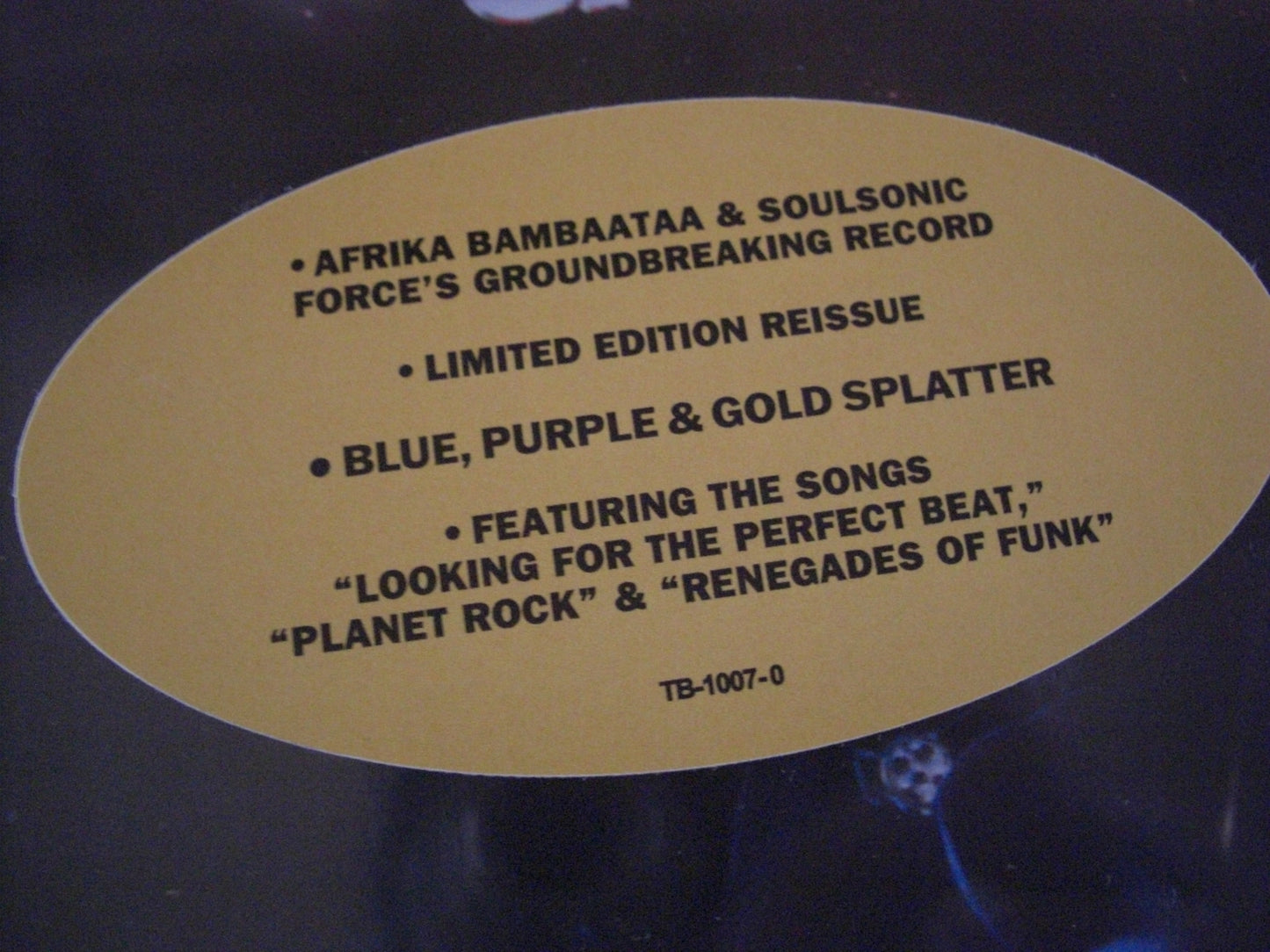 Afrika Bambaataa & Soulsonic Force – Planet Rock - The Album Vinyl, LP, Album, Reissue, , Limited Edt clear-purple-gold
