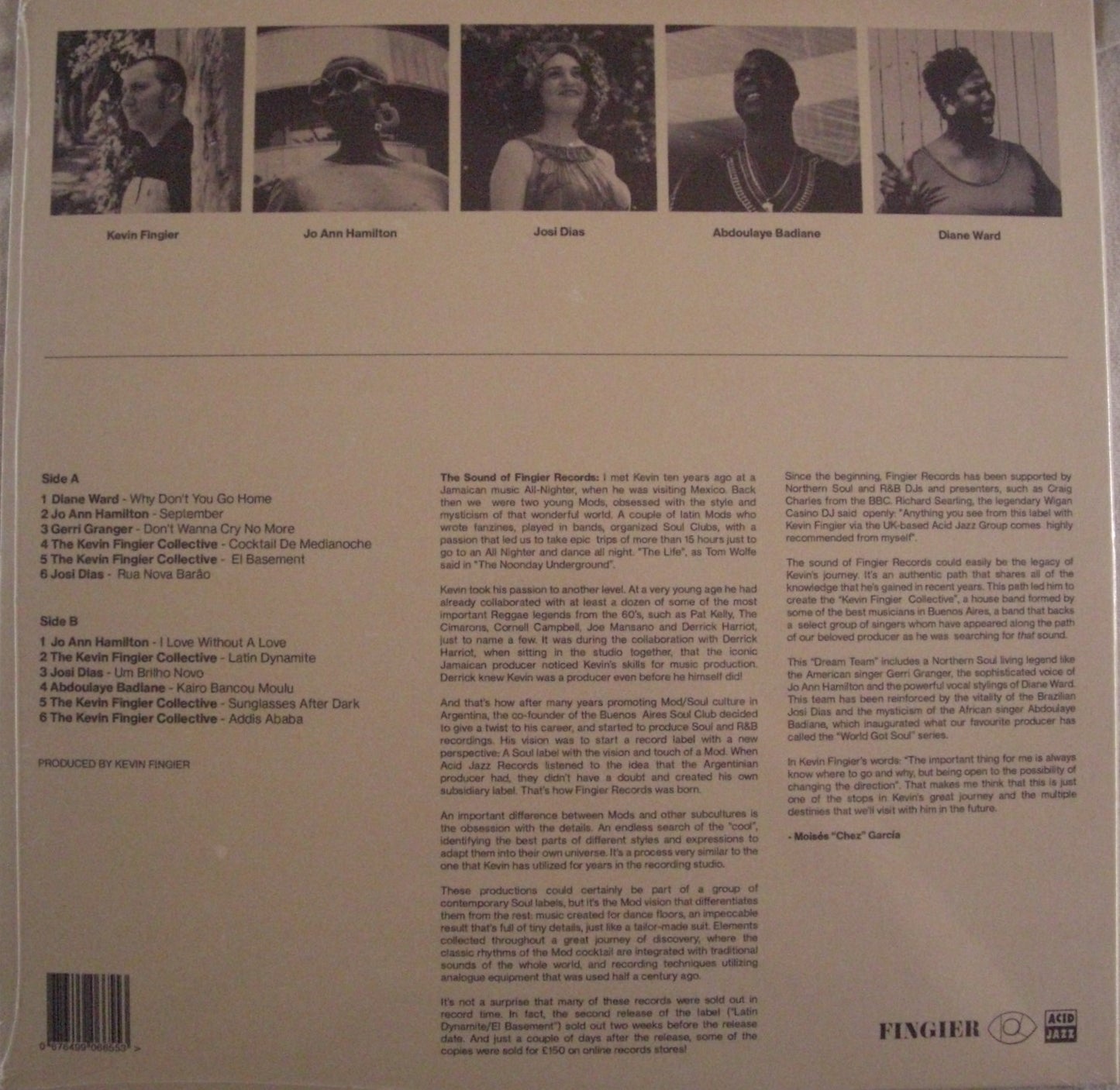 Various – El Sonido De Fingier Records Vinyl, LP, Compilation