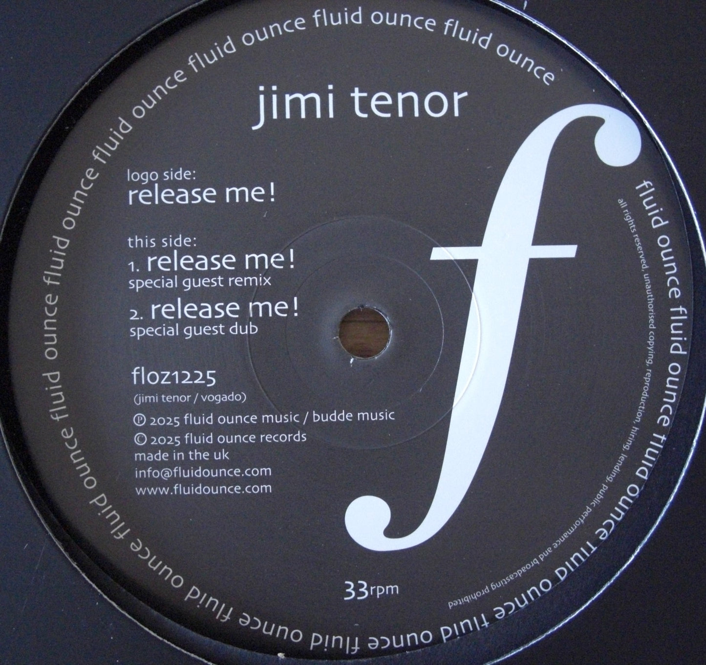 Jimi Tenor – Release Me! Vinyl, 12"