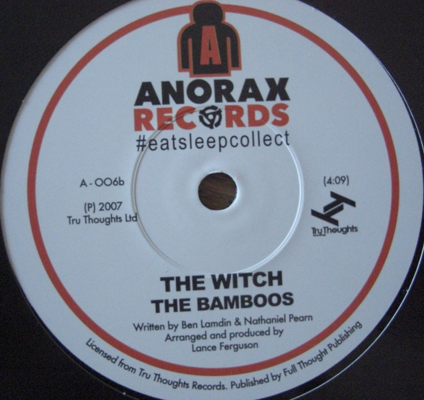 The Bamboos – Tighten Up / The Witch Vinyl, 7"