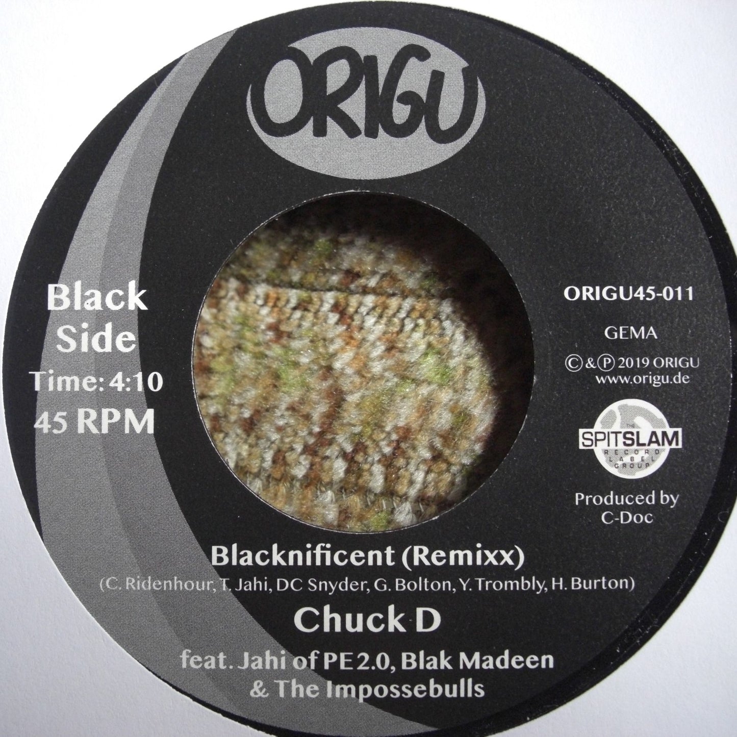 Chuck D – freedBLACK / Blacknificent Vinyl, 7"