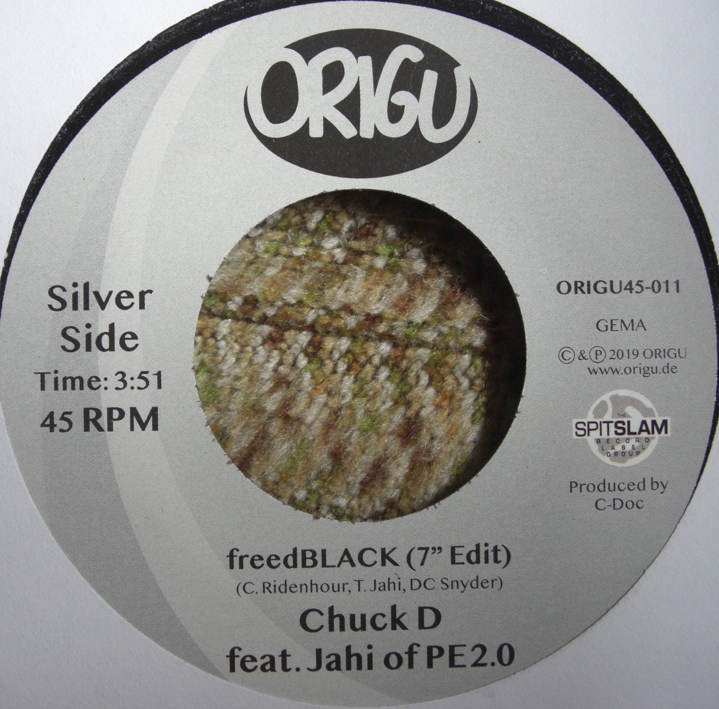 Chuck D – freedBLACK / Blacknificent Vinyl, 7"