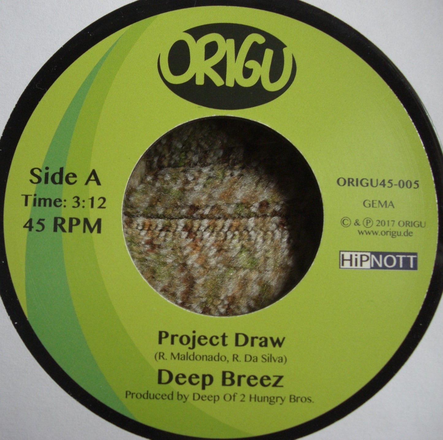 Deep Breez – Project Draw / Hammer Vinyl, 7"