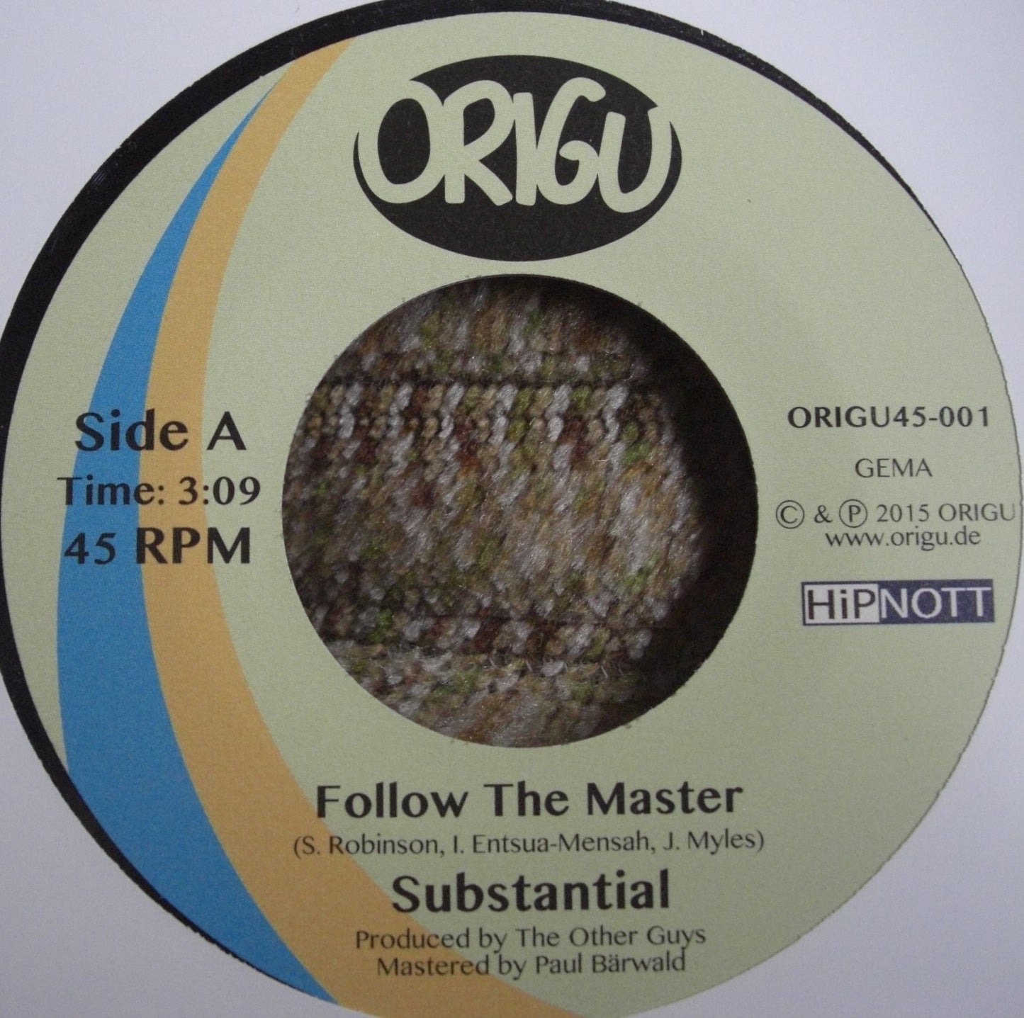 Substantial – Follow The Master / Cool Mornings Vinyl, 7"