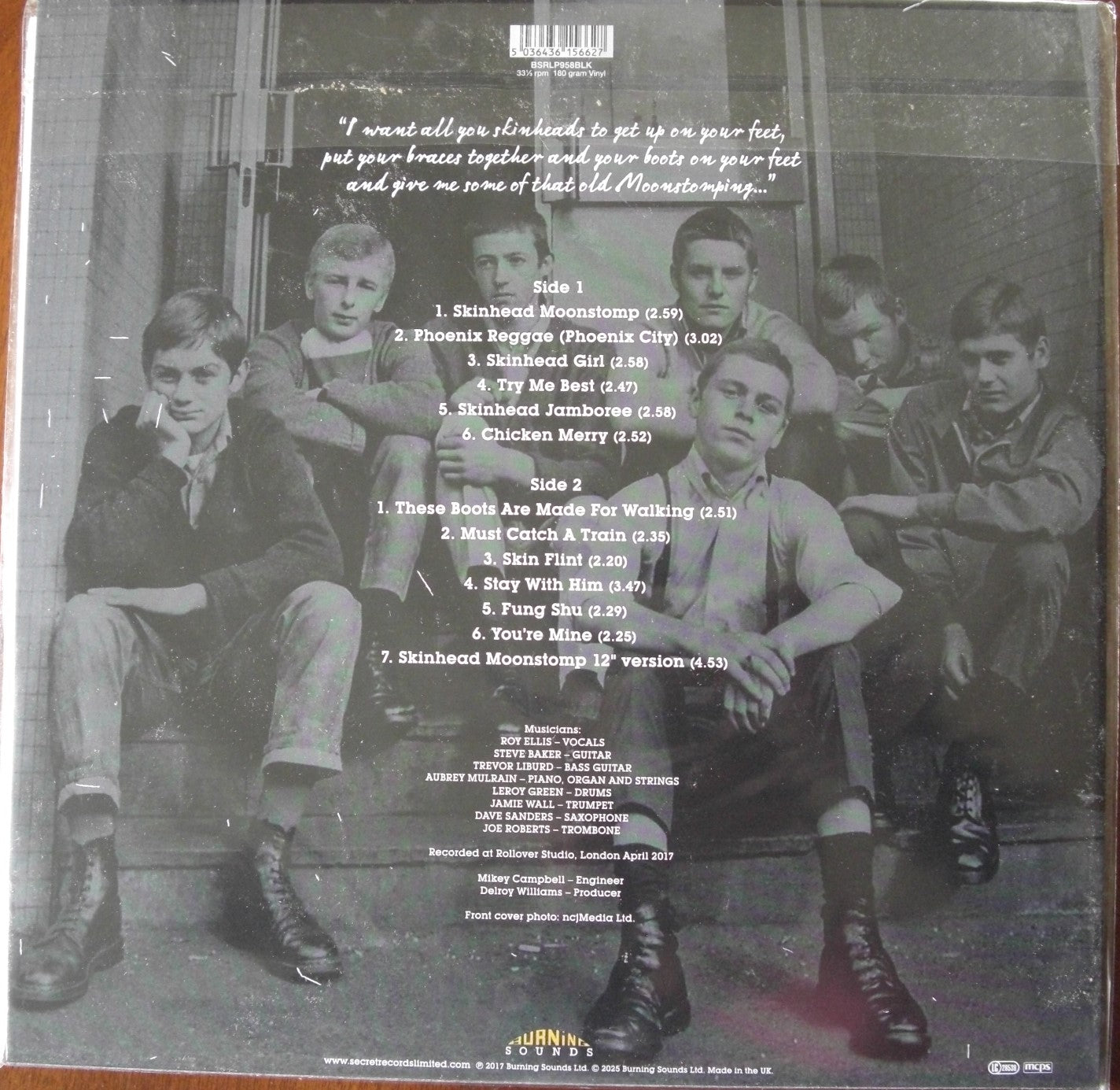 Symarip – Skinhead Moonstomp Revisited Vinyl, LP, Album, Reissue