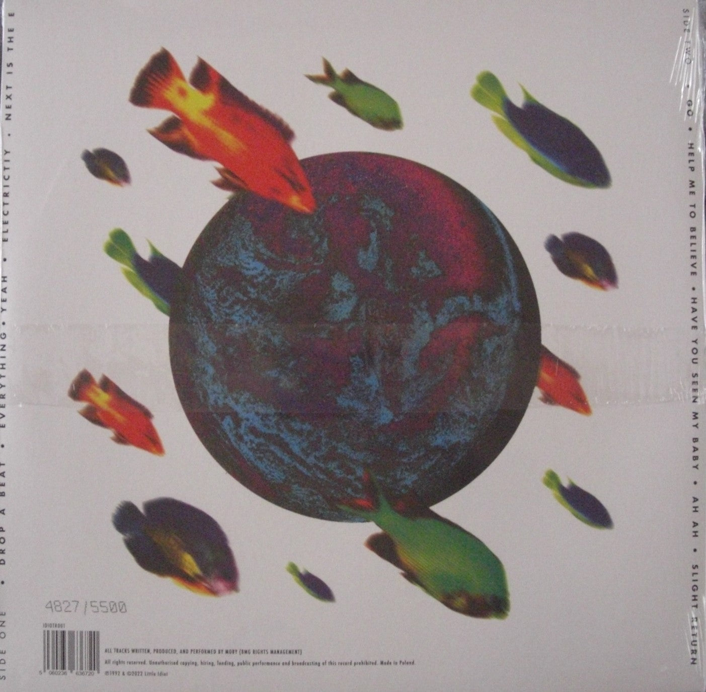 Moby – Moby 2x Vinyl, LP, Album, Reissue, Black + White Marble