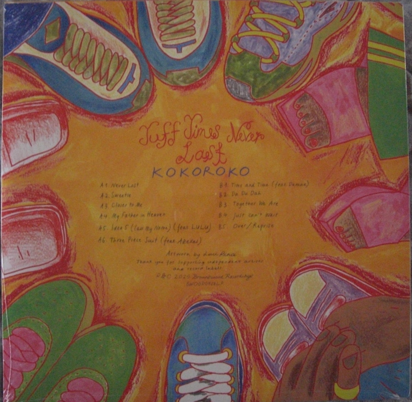 Kokoroko - Tuff Times Never Last Vinyl, LP, Album pink
