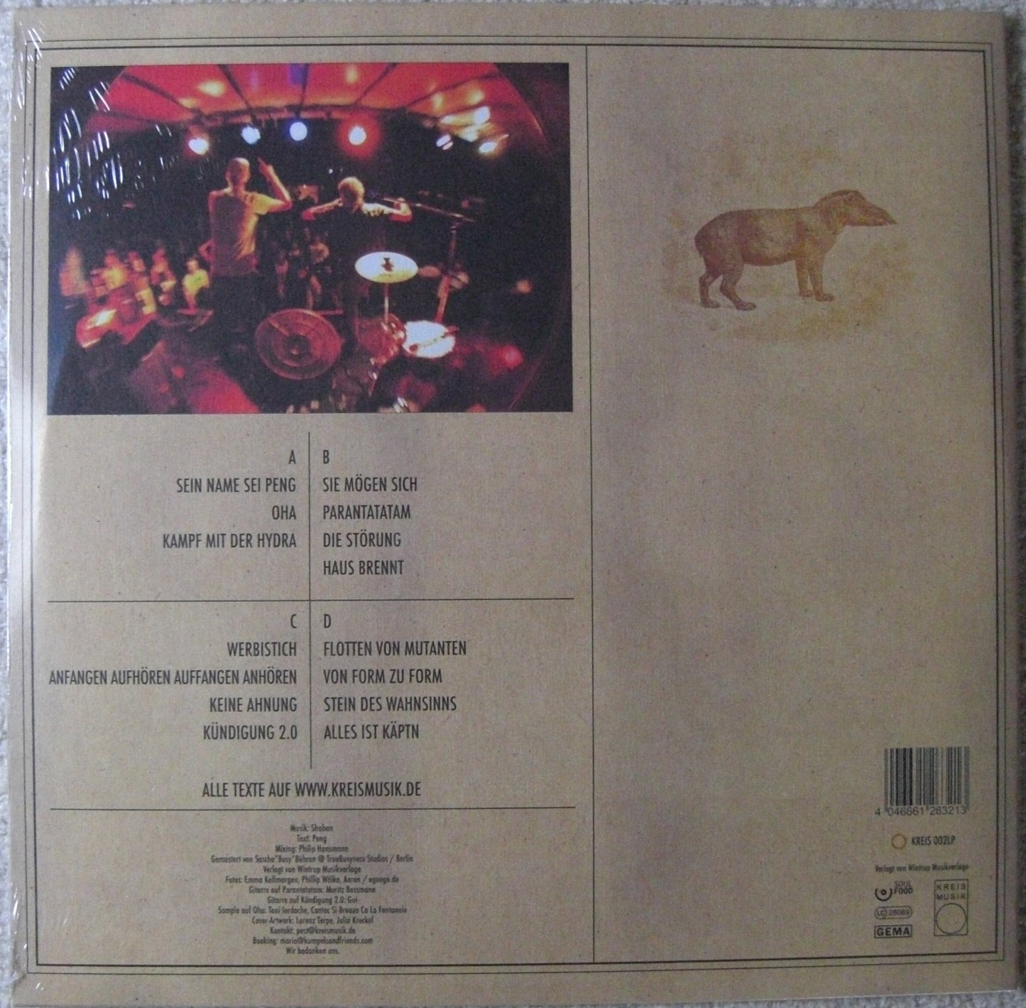 Shaban & Käptn Peng – Die Zähmung Der Hydra 2x Vinyl, LP, Album