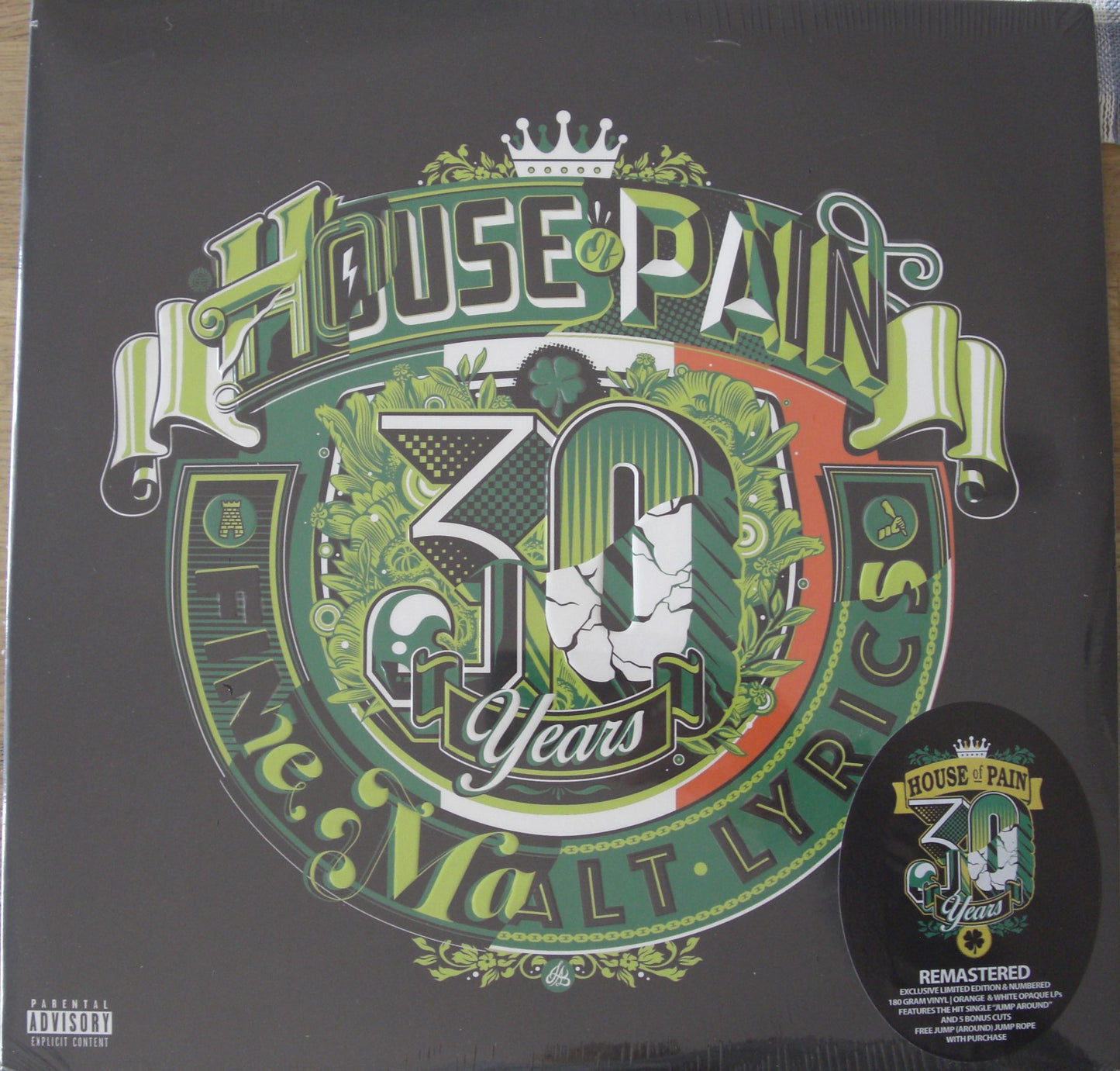 House Of Pain – House Of Pain (Fine Malt Lyrics) 2x Vinyl, LP, Album, Limited Edt orange + white