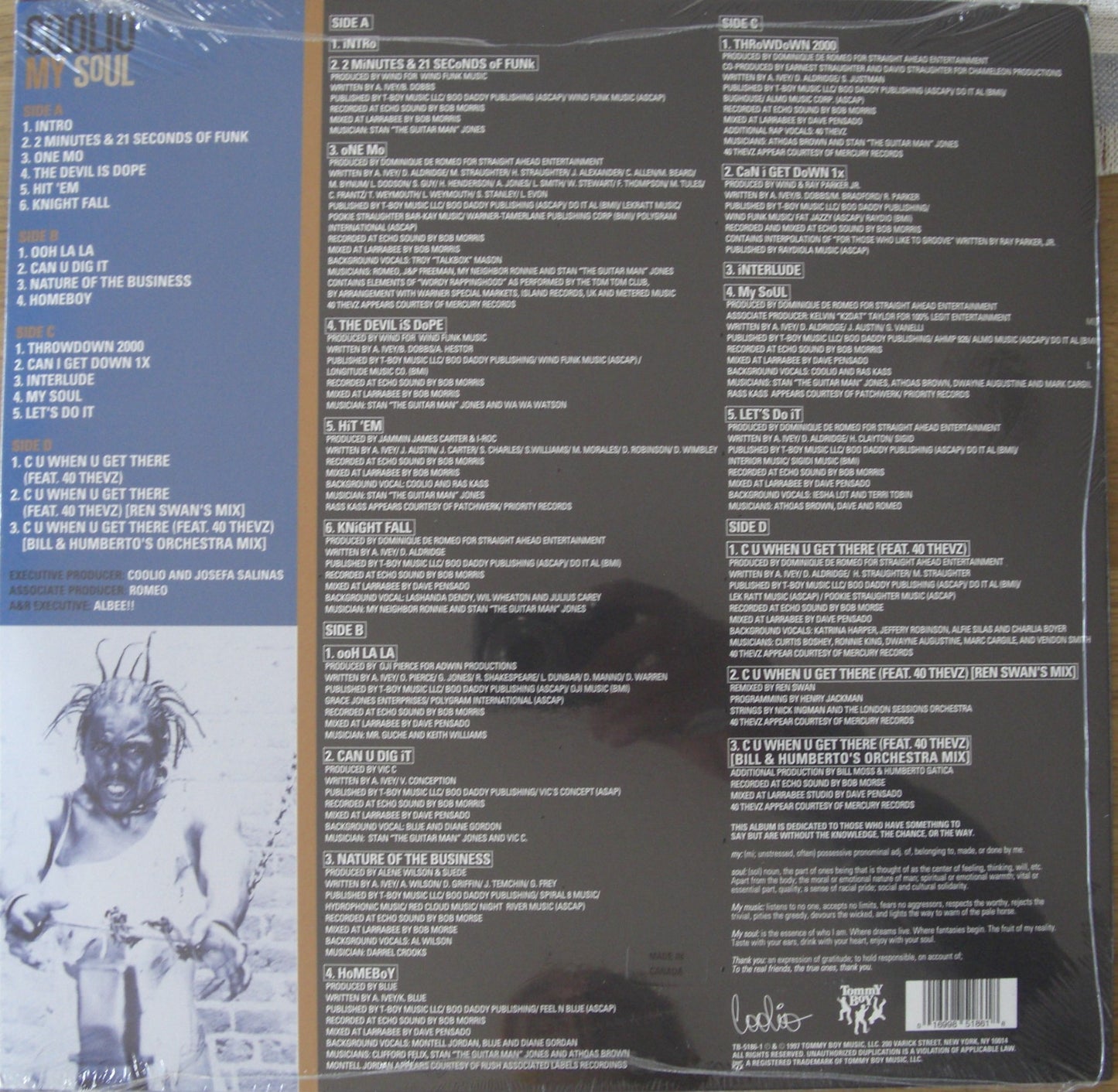 Coolio – My Soul (25th Anniversary) 2x Vinyl, LP, Reissue