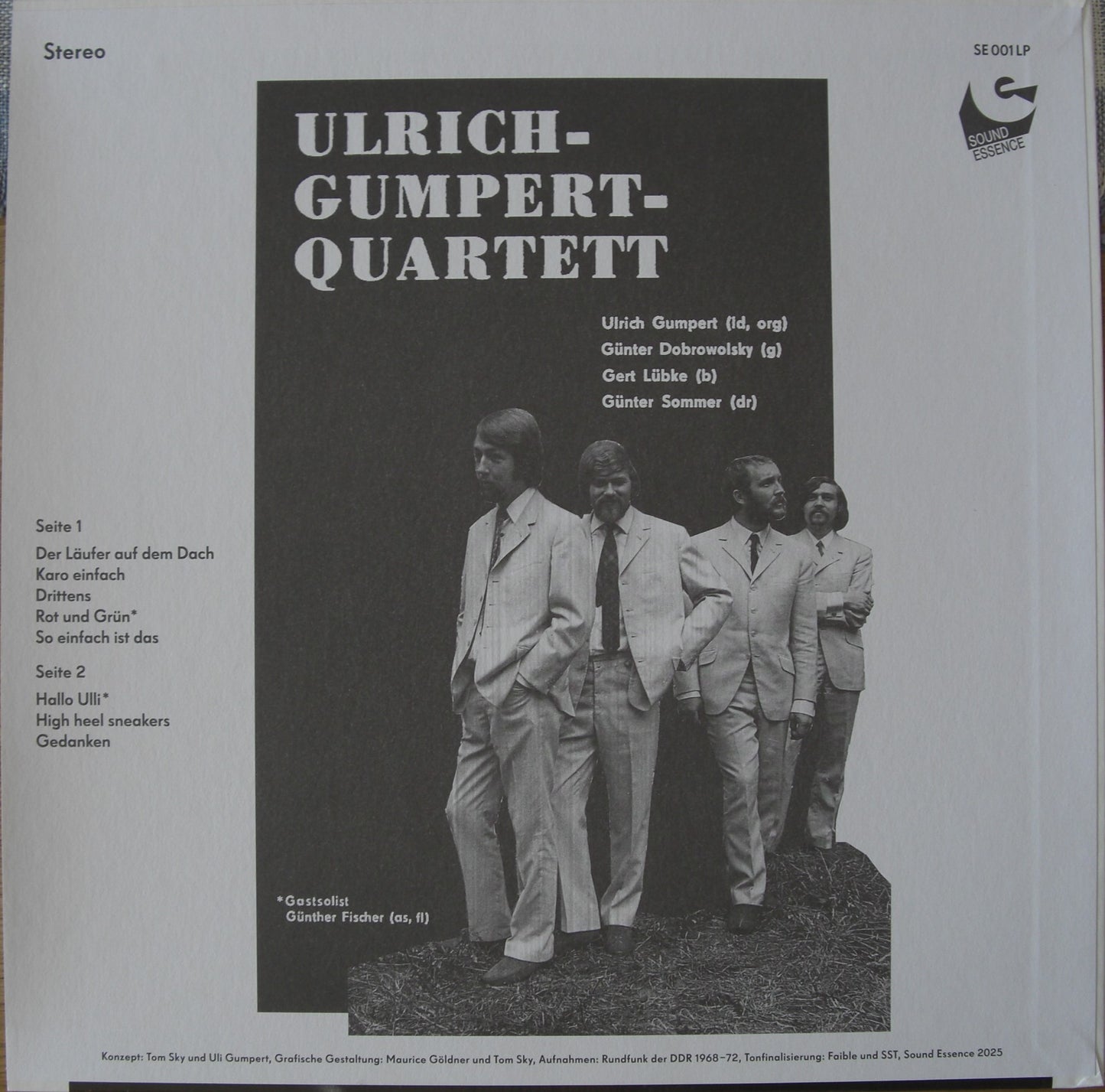 Ulrich Gumpert Quartett – So Einfach Ist Das Vinyl, LP, Album