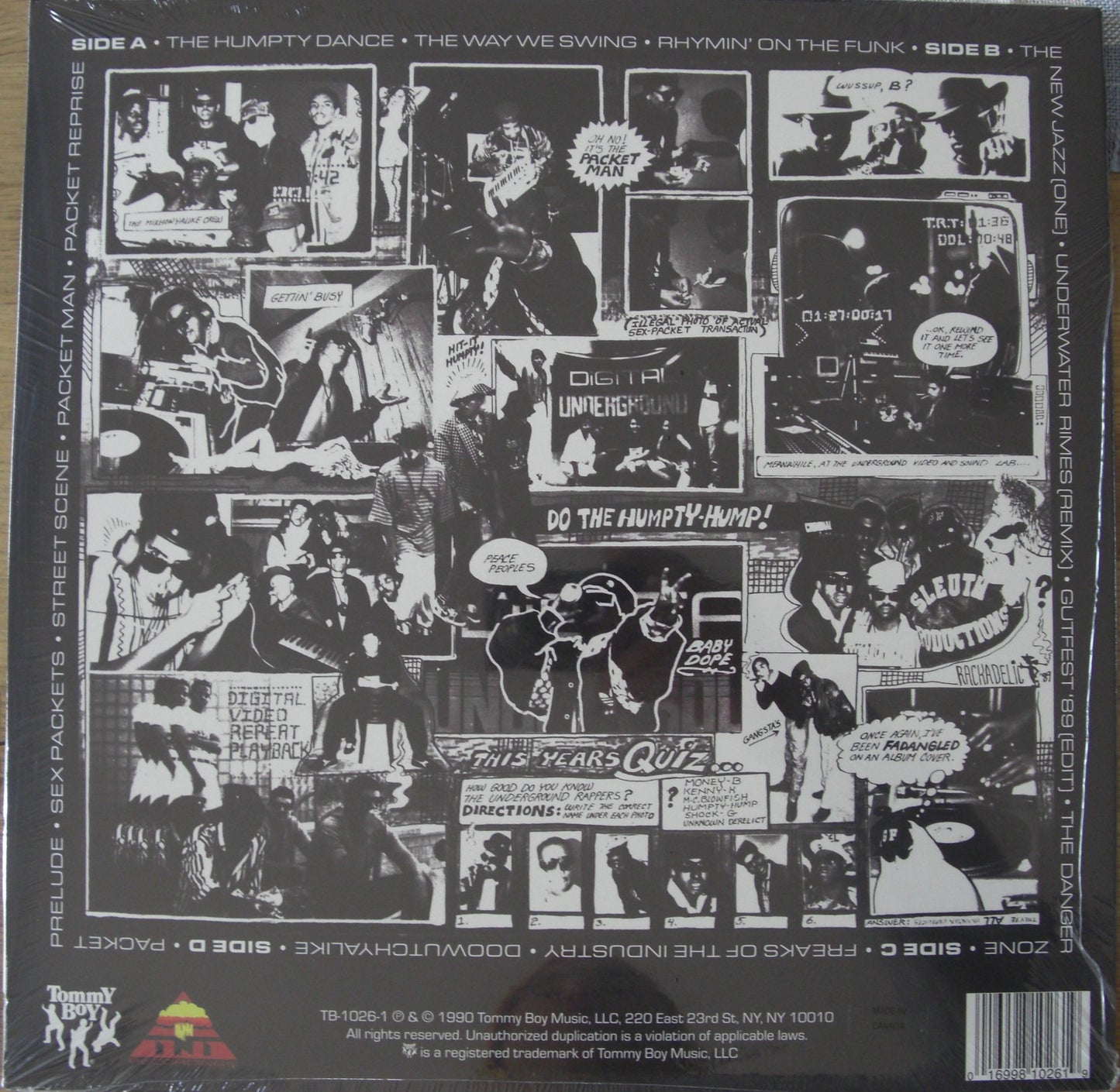 Digital Underground – Sex Packets 2x Vinyl, LP, Album, Limited Edt, Reissue blue
