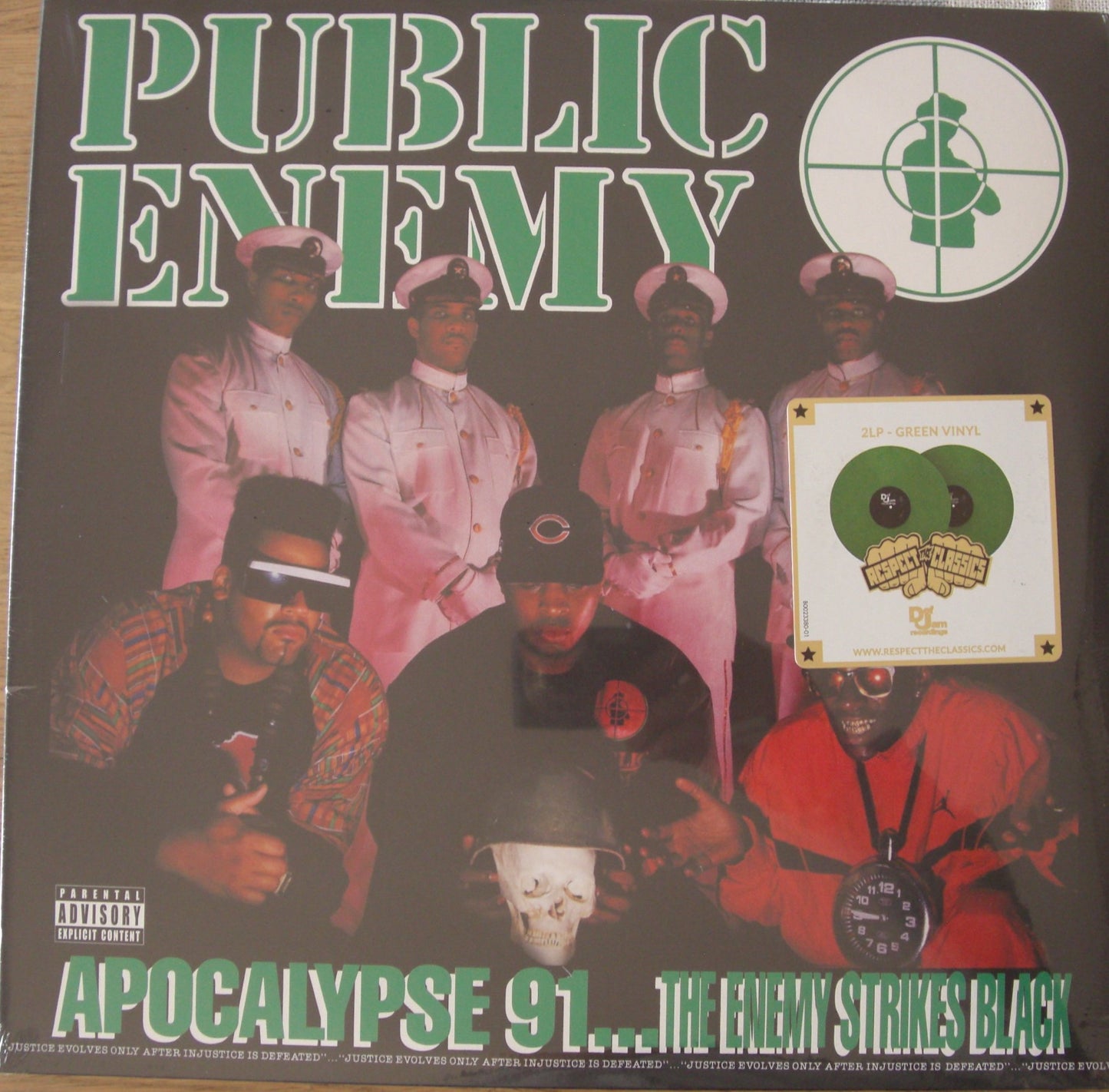 Public Enemy – Apocalypse 91... The Enemy Strikes Black 2x Vinyl, LP, Album, Limited Edt, Repress 2025 green
