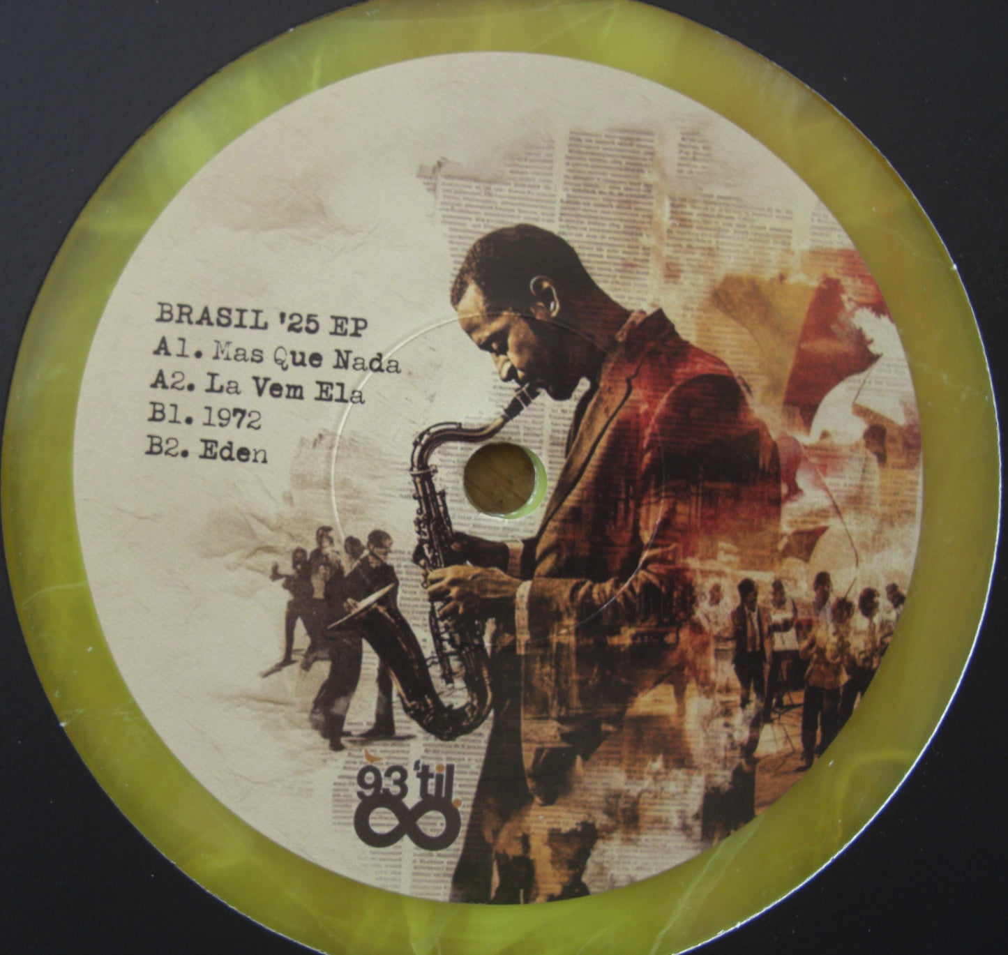 Unknown Artist – Brasil '25 EP Vinyl, 12" yellow