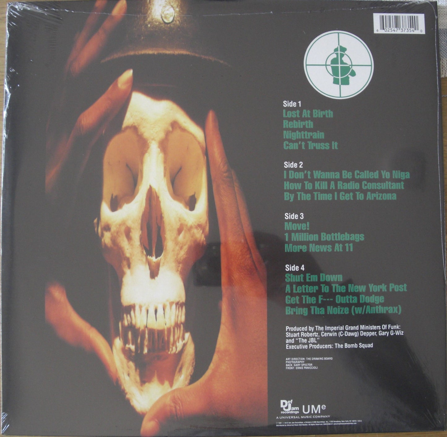 Public Enemy – Apocalypse 91... The Enemy Strikes Black 2x Vinyl, LP, Album, Limited Edt, Repress 2025 green