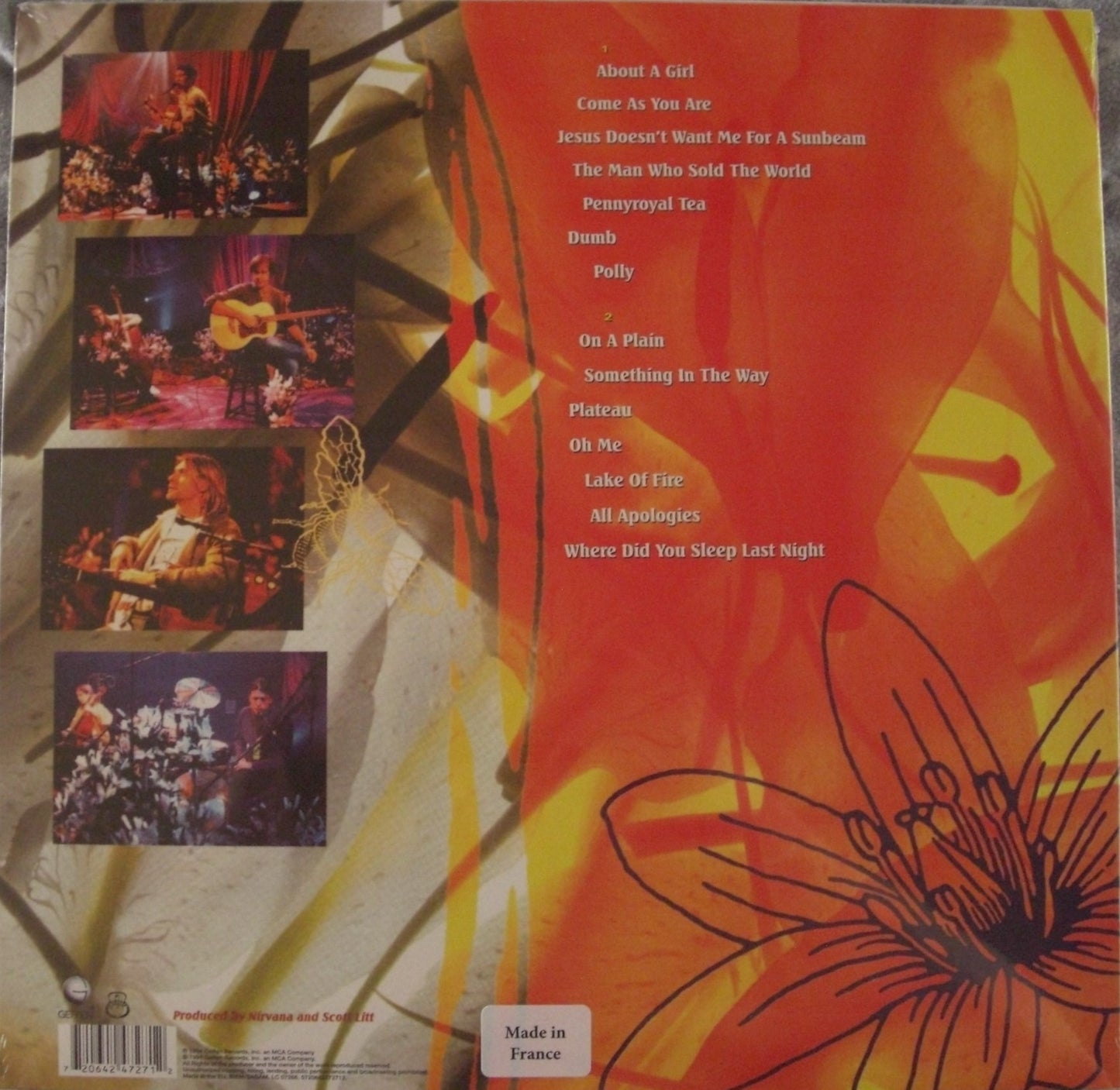 Nirvana – MTV Unplugged In New York Vinyl, LP, Album, Reissue