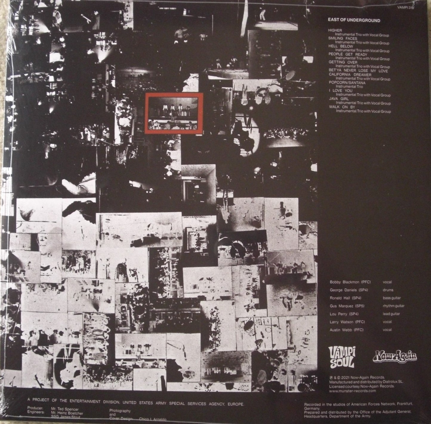 East Of Underground – East Of Underground Vinyl, LP, Album, Reissue VAMPI