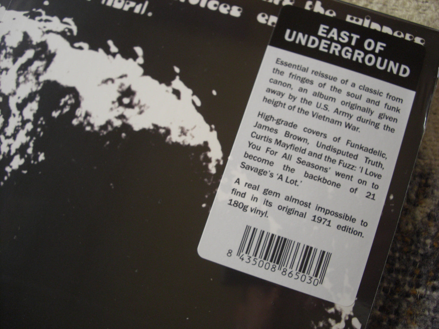 East Of Underground – East Of Underground Vinyl, LP, Album, Reissue VAMPI