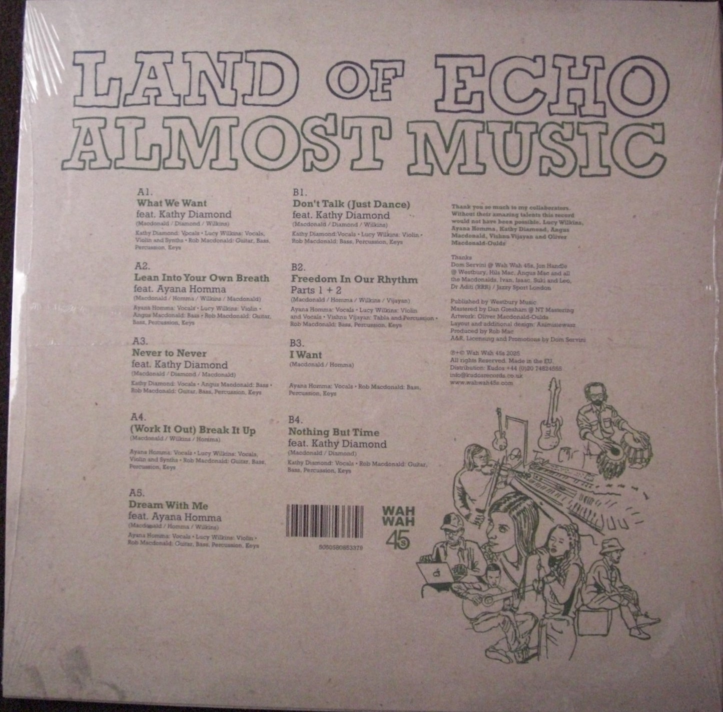 Land Of Echo – Almost Music Vinyl, LP, Album