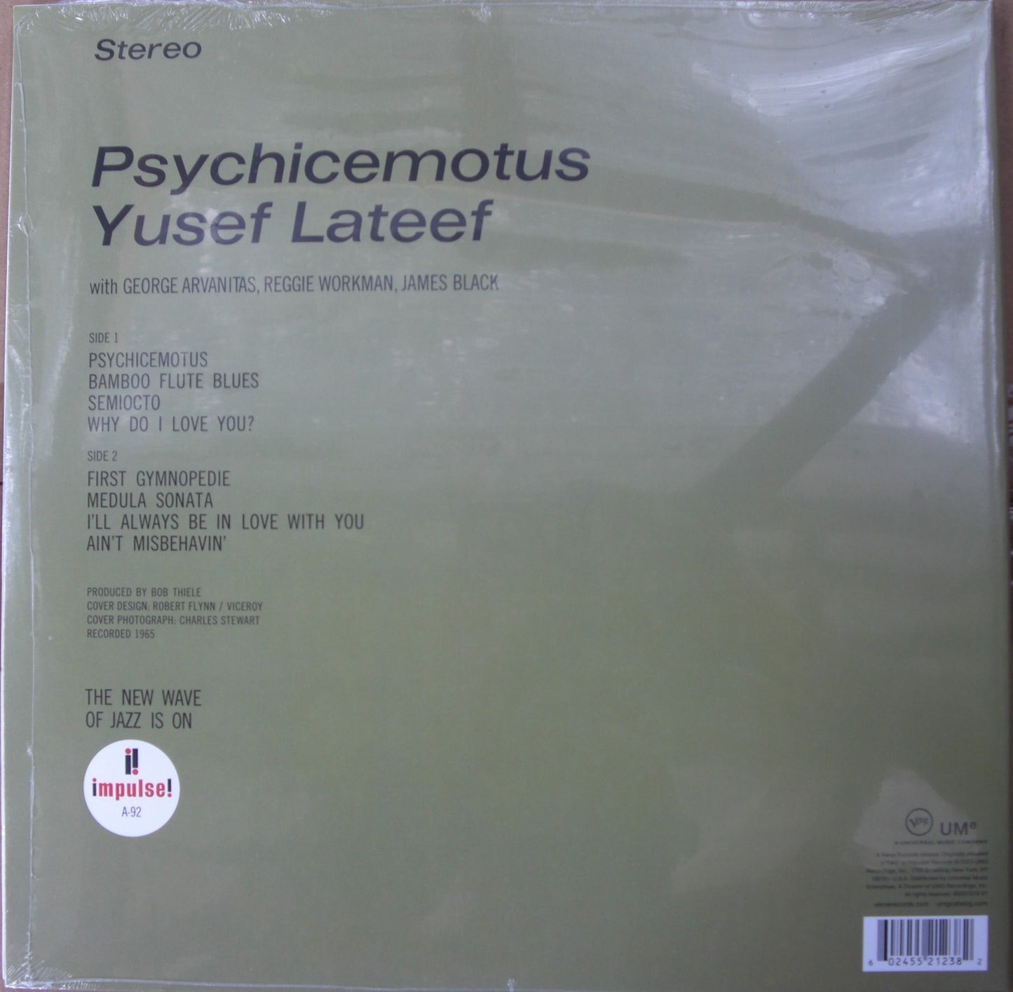 Yusef Lateef – Psychicemotus Vinyl, LP, Album, Reissue