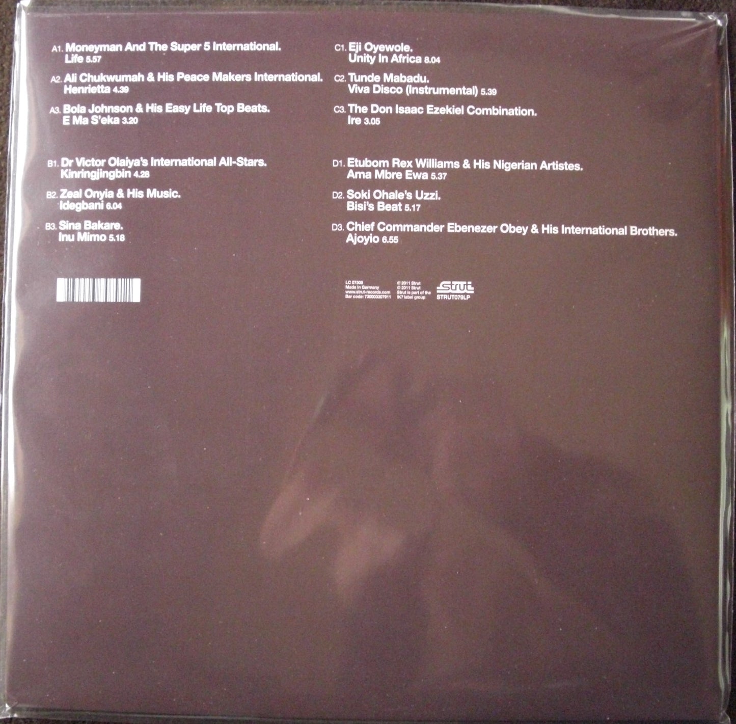 Various – Nigeria 70 (Sweet Times: Afro-Funk, Highlife & Juju From 1970s Lagos) 2x Vinyl, LP, Compilation