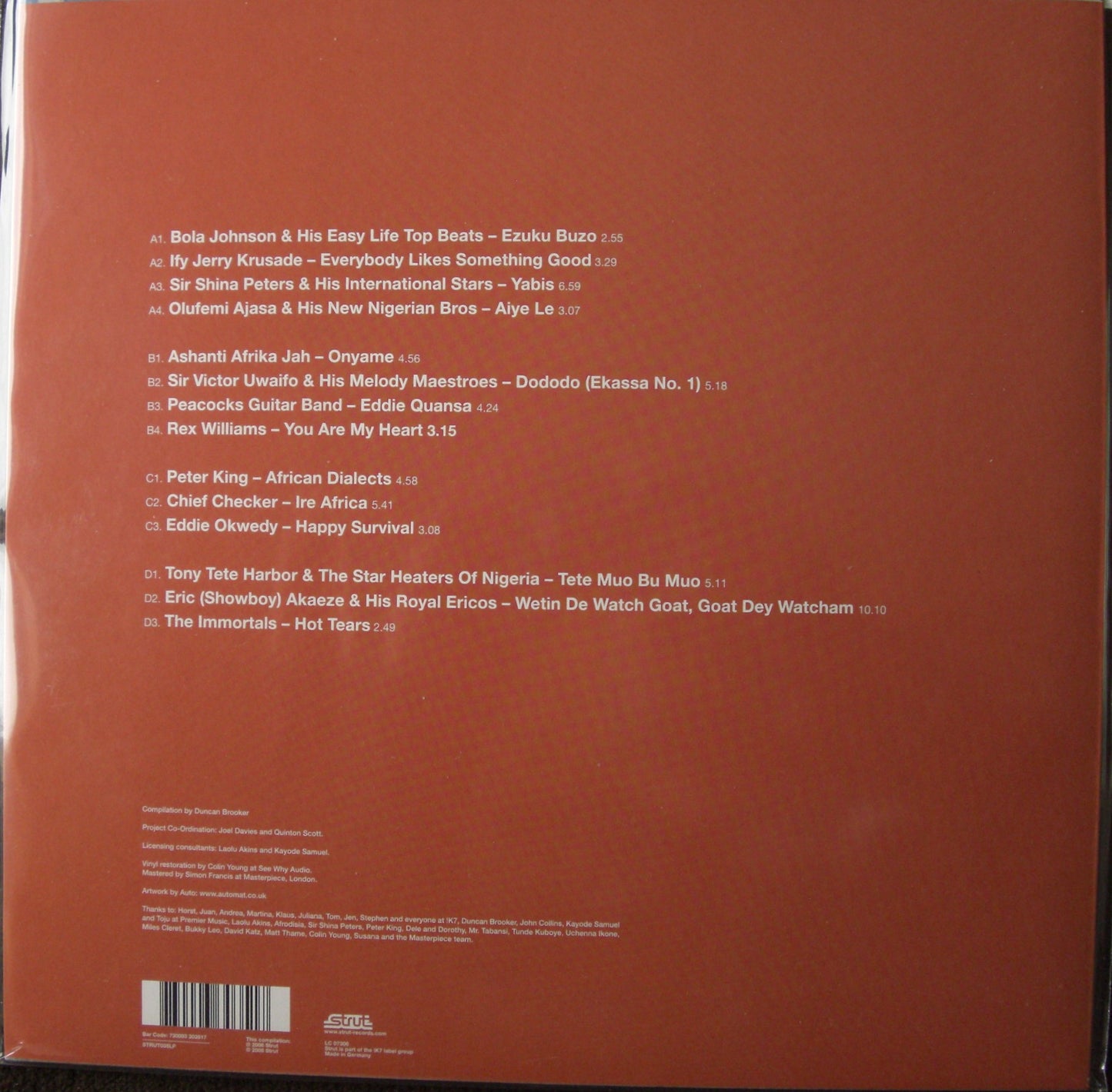 Various – Nigeria 70 (Lagos Jump: Original Heavyweight Afrobeat, Highlife & Afro-Funk) 2x Vinyl, LP,