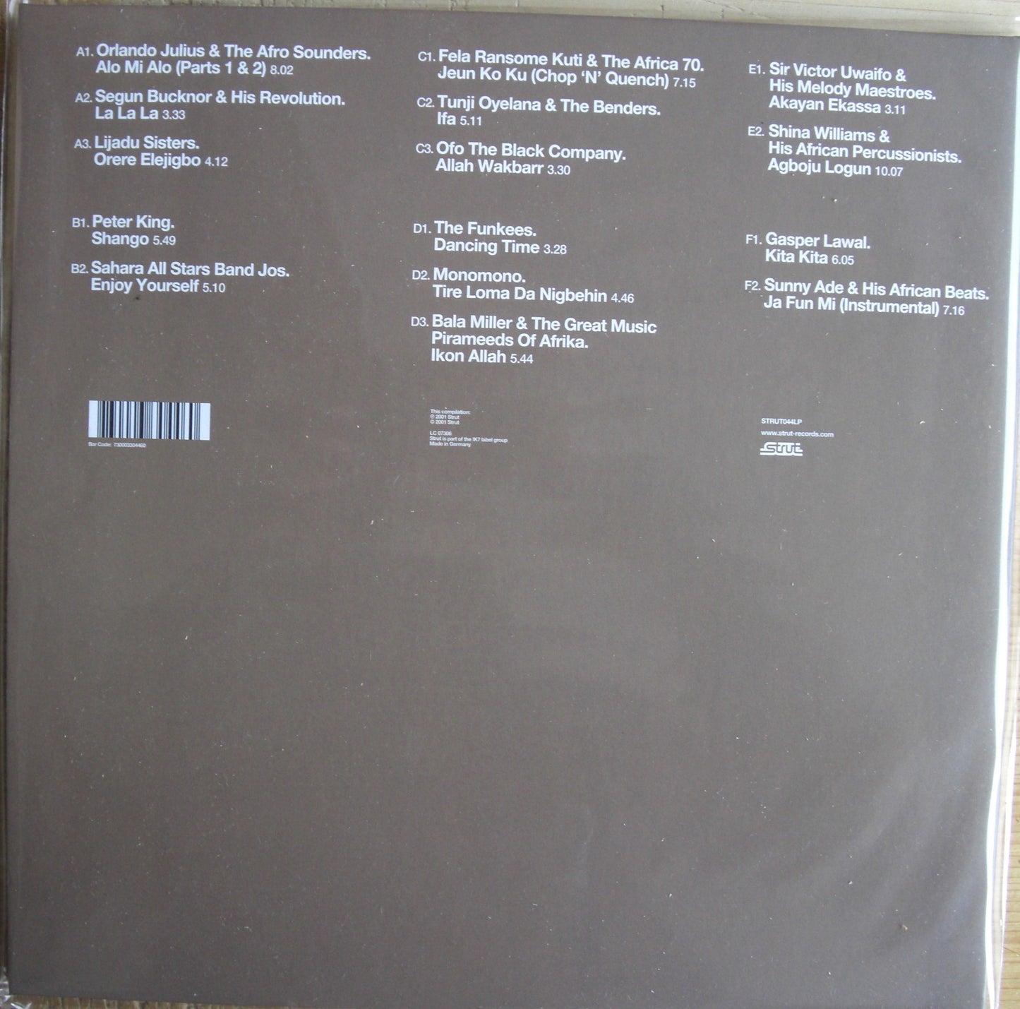 Various – Nigeria 70 (The Definitive Story of 1970's Funky Lagos) 3x Vinyl, LP, Compilation, Reissue