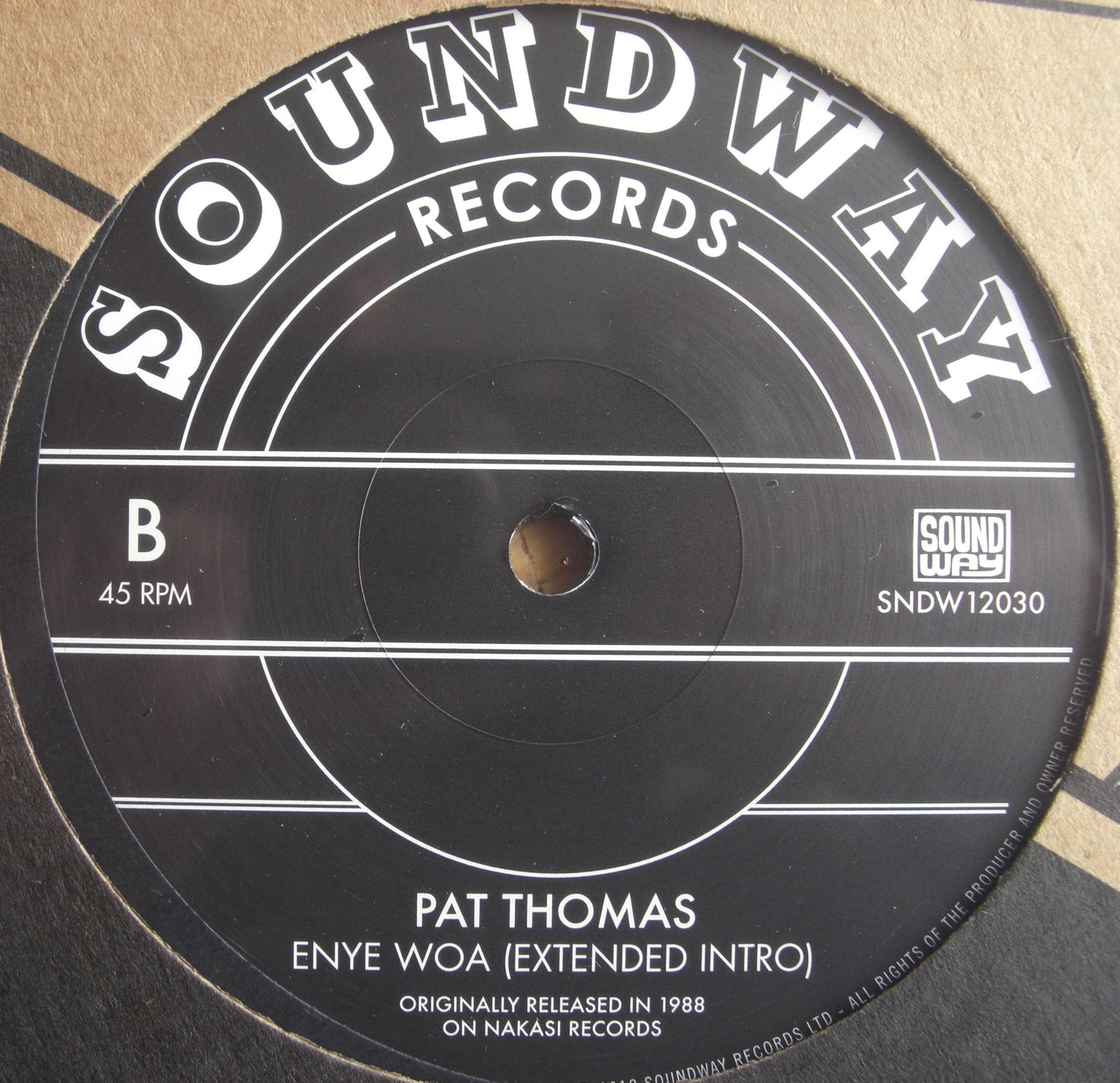 Jon K, Pat Thomas – Asafo / Enye Woa Vinyl, 12"