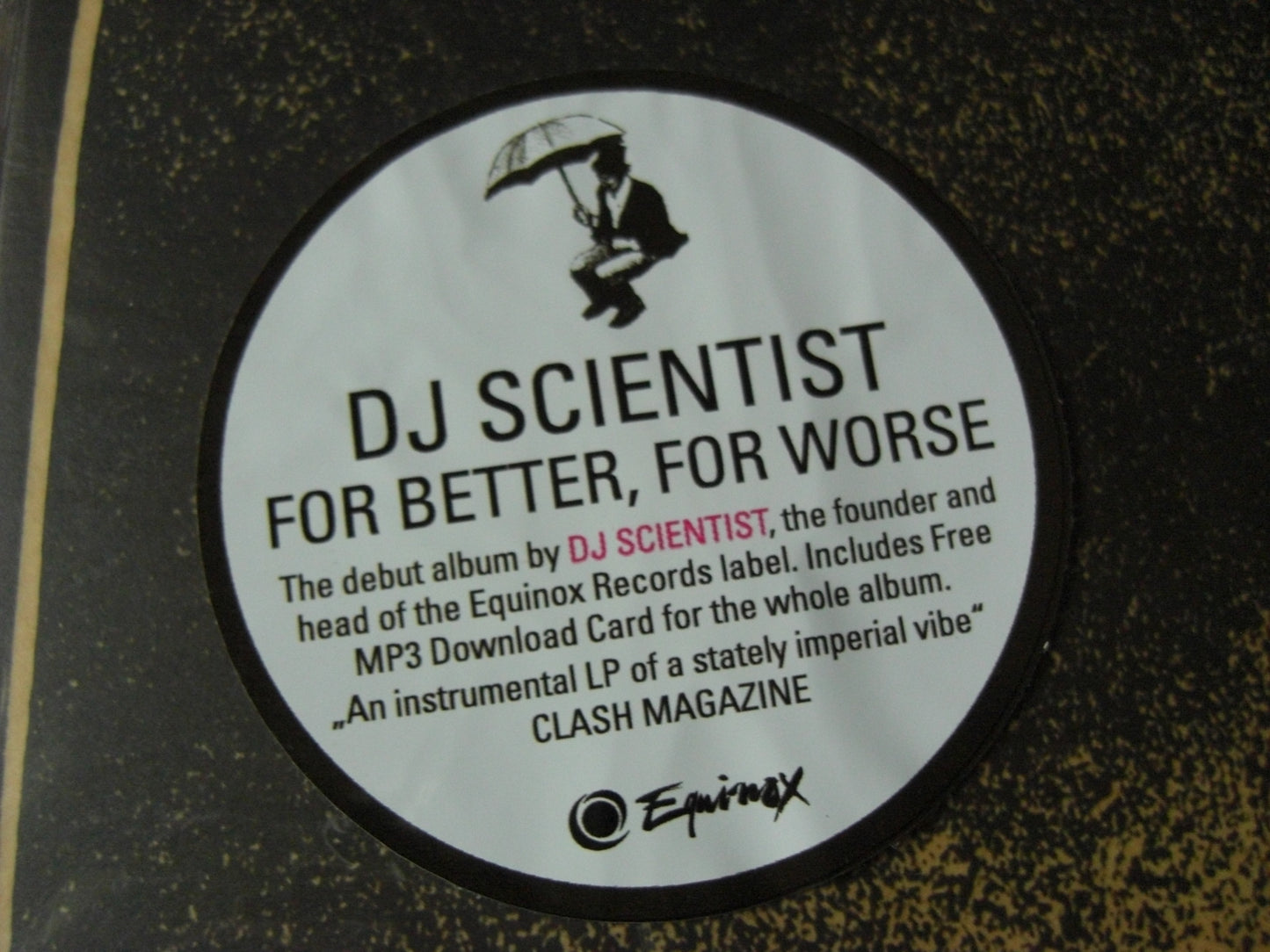DJ Scientist – For Better, For Worse 2 x Vinyl, LP, Album