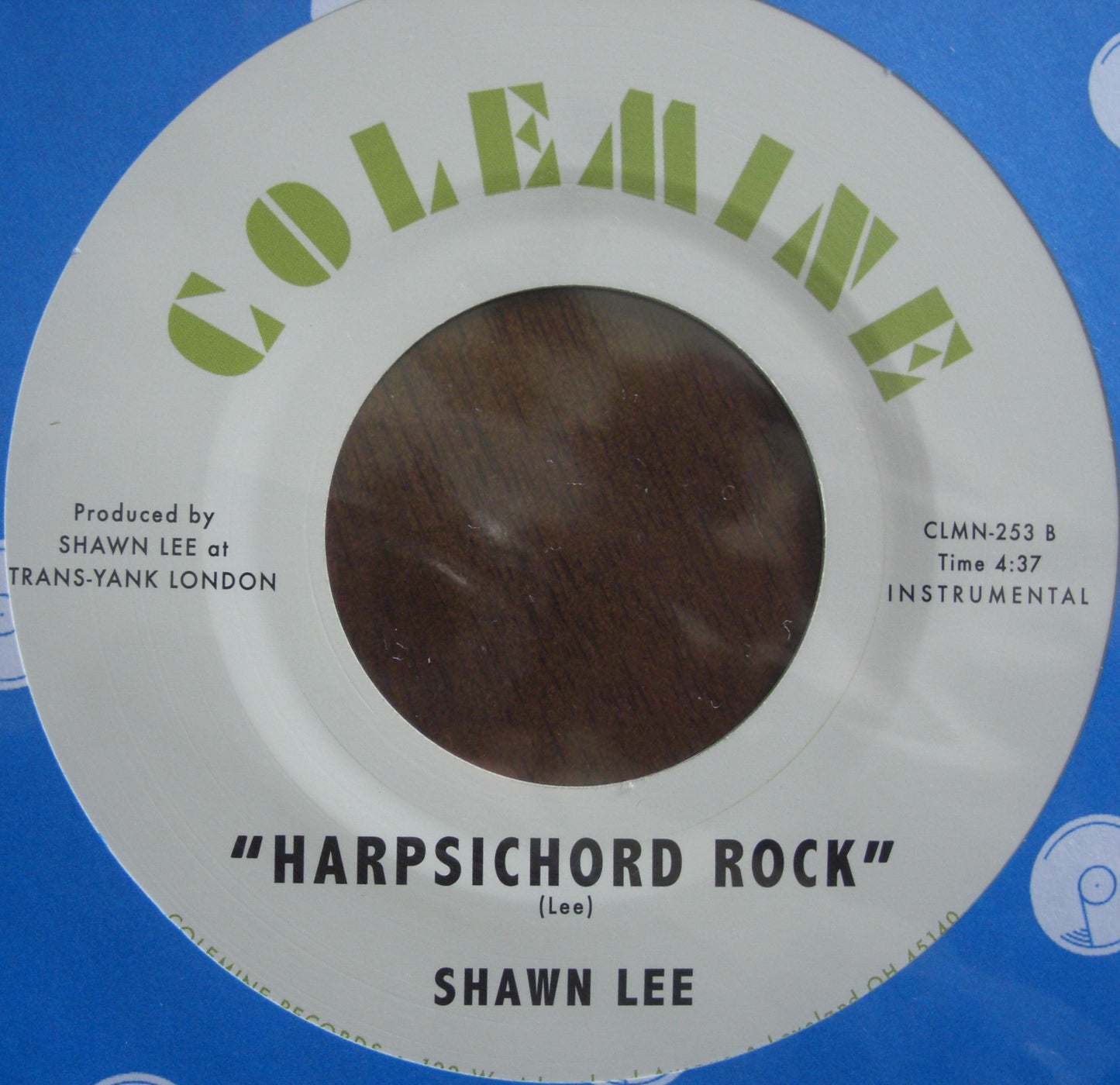 Shawn Lee & Kelly Finnigan - Say It Again / Harpsichord Rock Vinyl, 7" clear