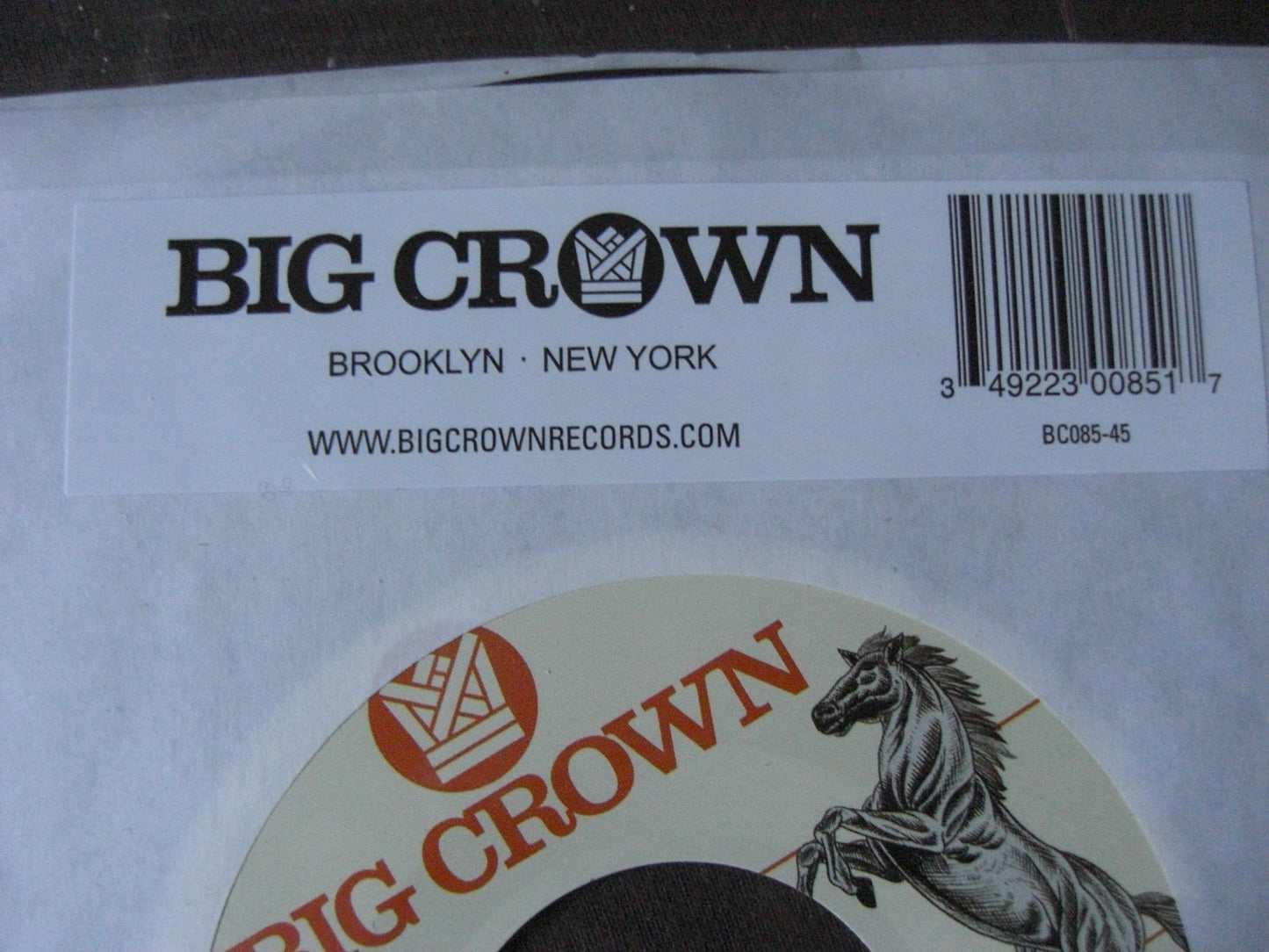 Brainstory – Breathe / Sorry 7" Sencillo